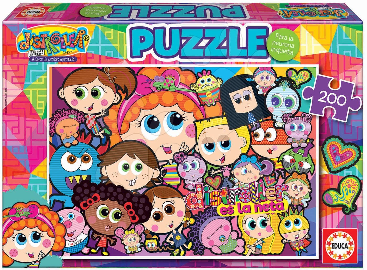 Puzzle Distroller Educa 200 dielov od 8 rokov 1
