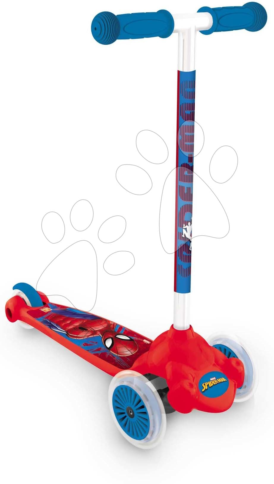 Mondo detská otočná kolobežka Twist & Roll Ultimate Spiderman 18395 modro-červená 1