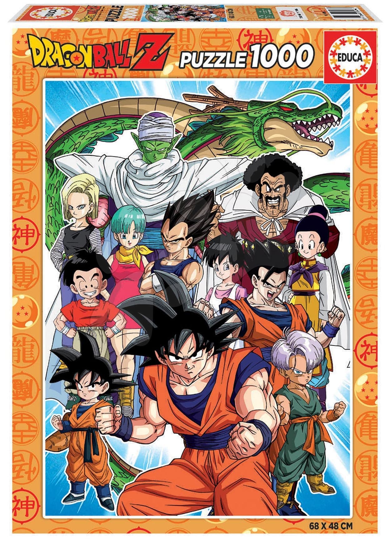 Puzzle Dragon Ball Super Educa 1000 dielov a Fix lepidlo od 11 rokov 1