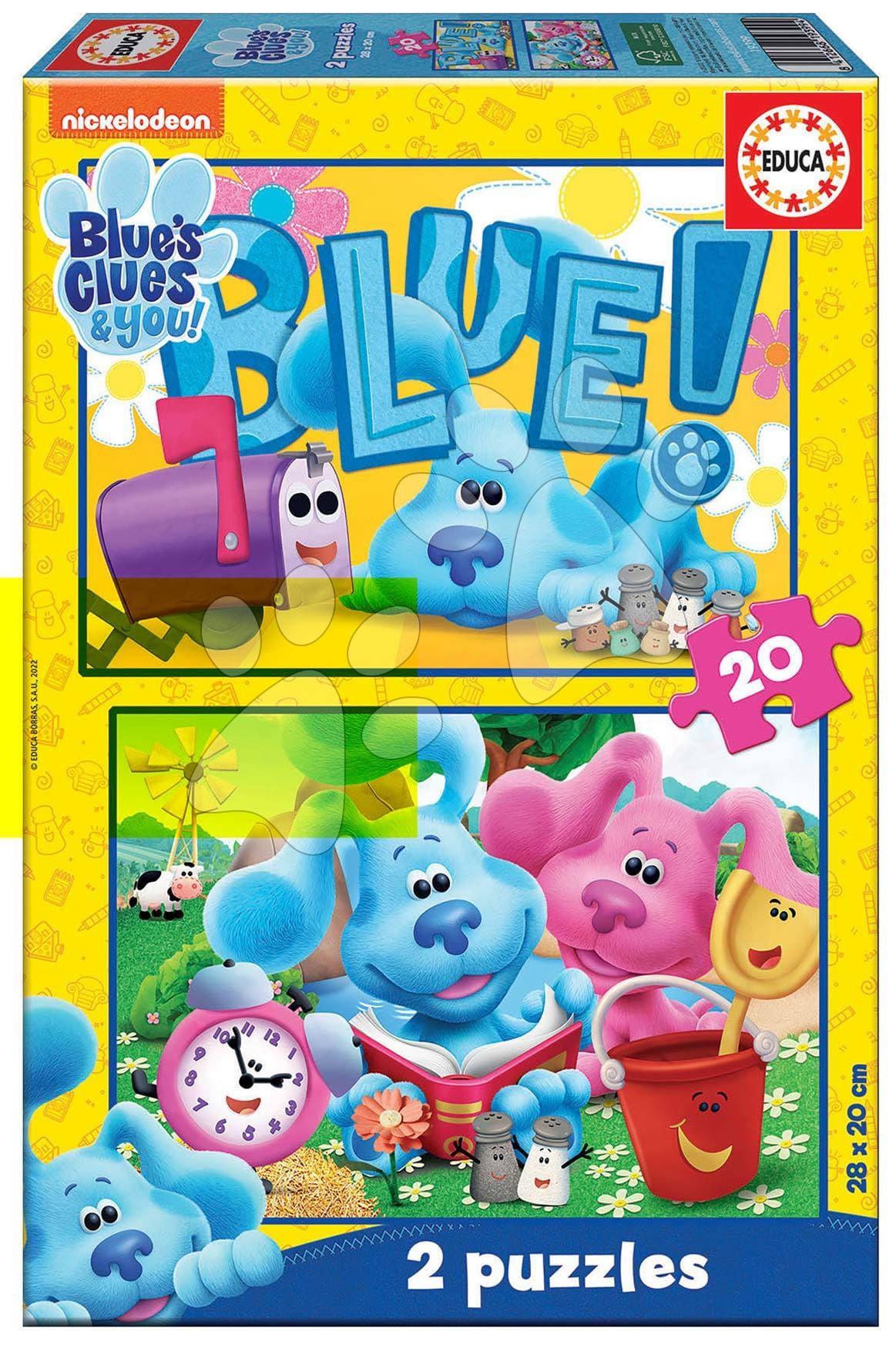 Puzzle Blue´s Clues Educa 2x20 dielov 1