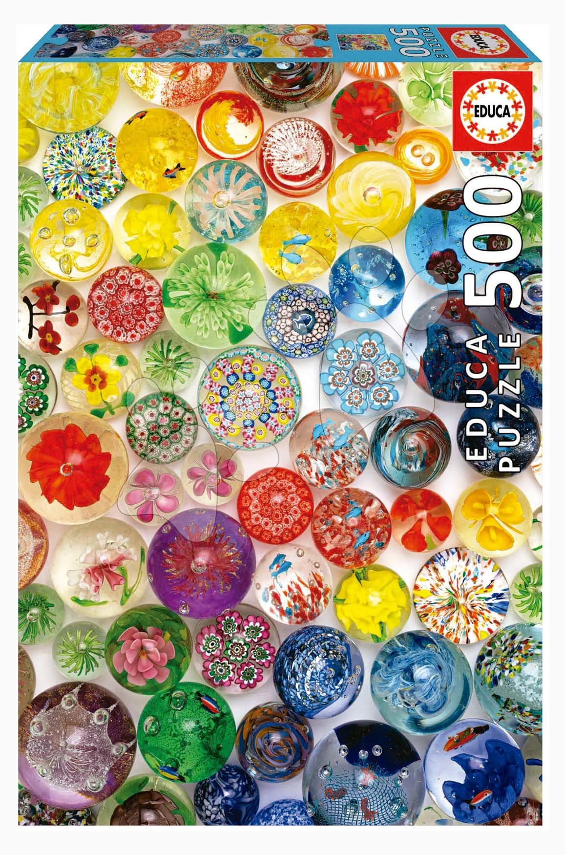 Puzzle Dream Bubbles Educa 500 dielov a Fix lepidlo 1
