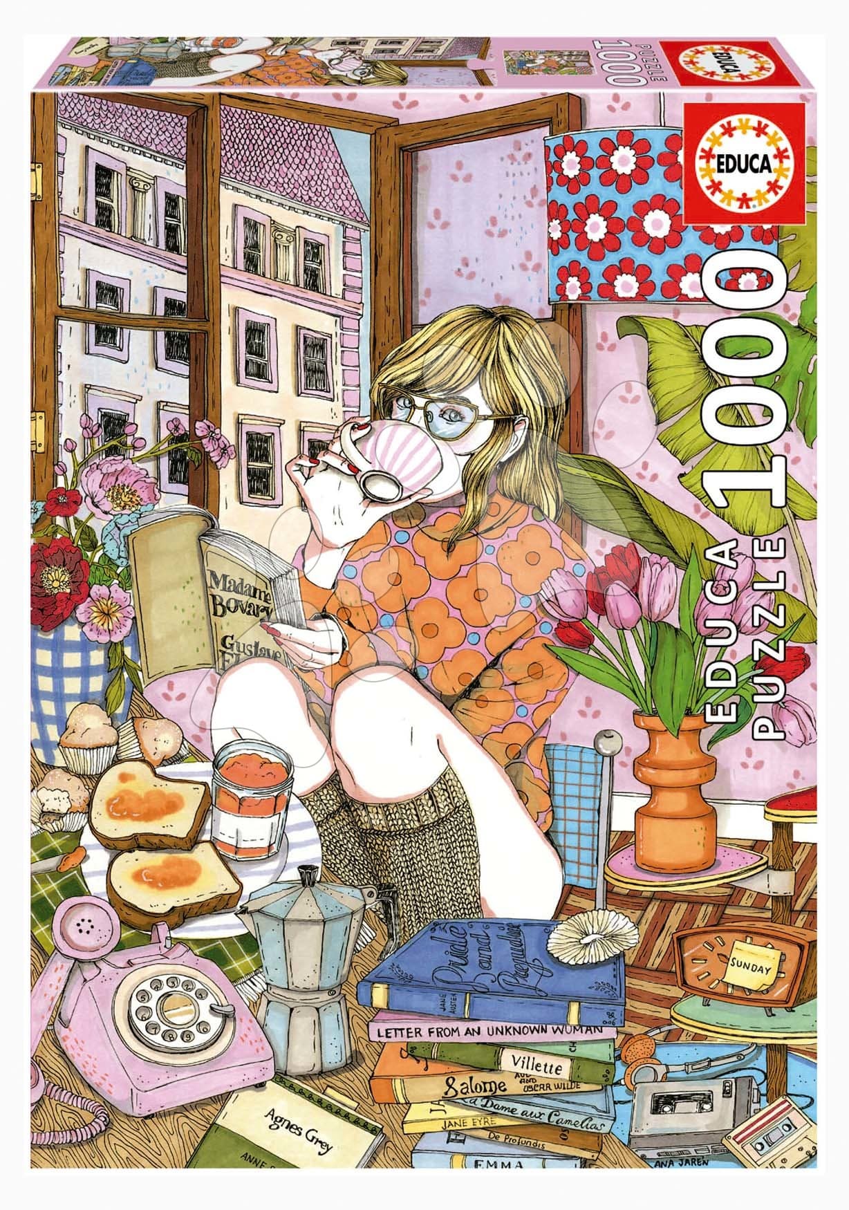 Puzzle Time for Myself Ana Jarén Educa 1000 dielov a Fix lepidlo 1