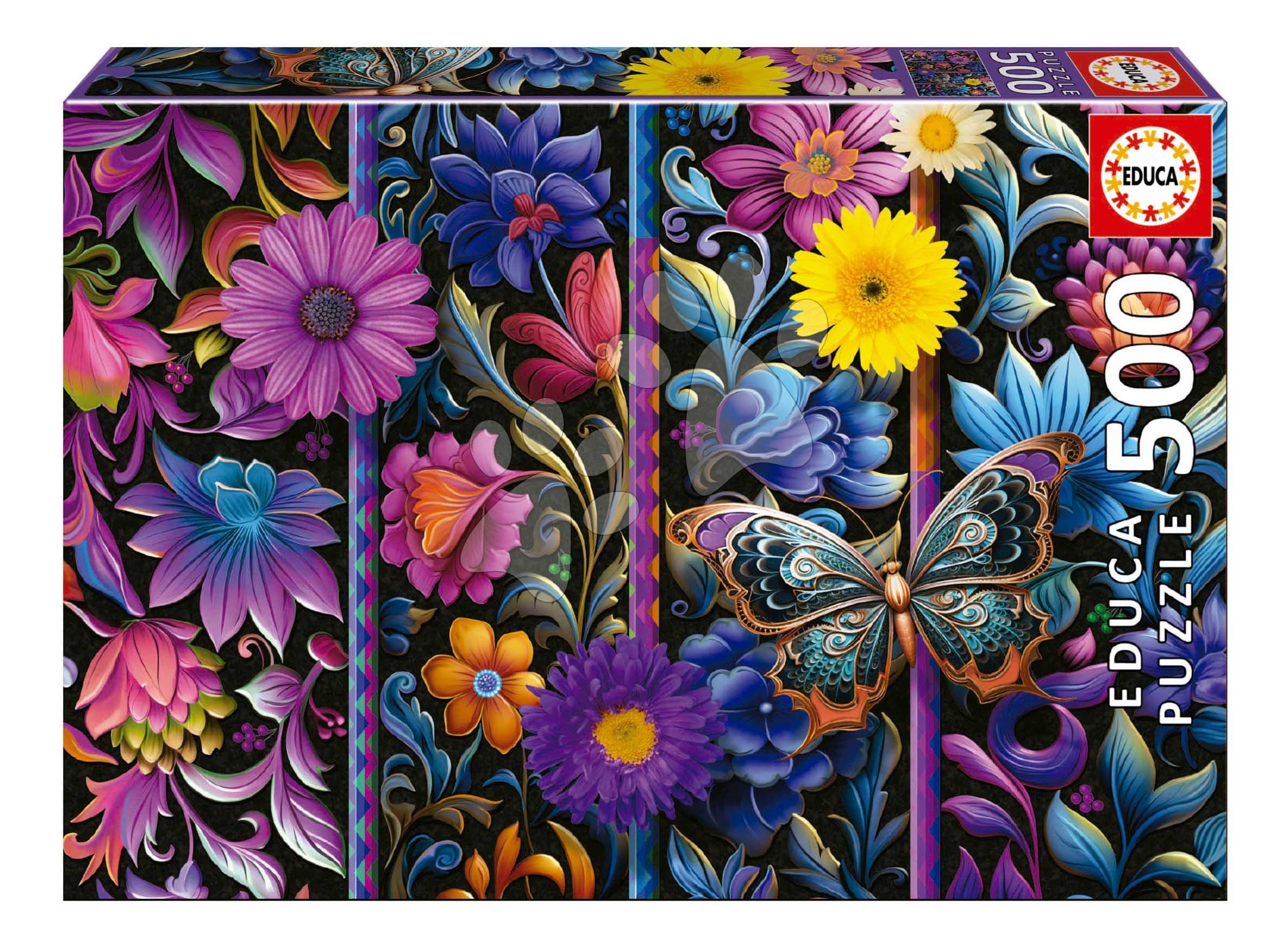 Puzzle Badda Bloom Educa 500 dielov a Fix lepidlo 1