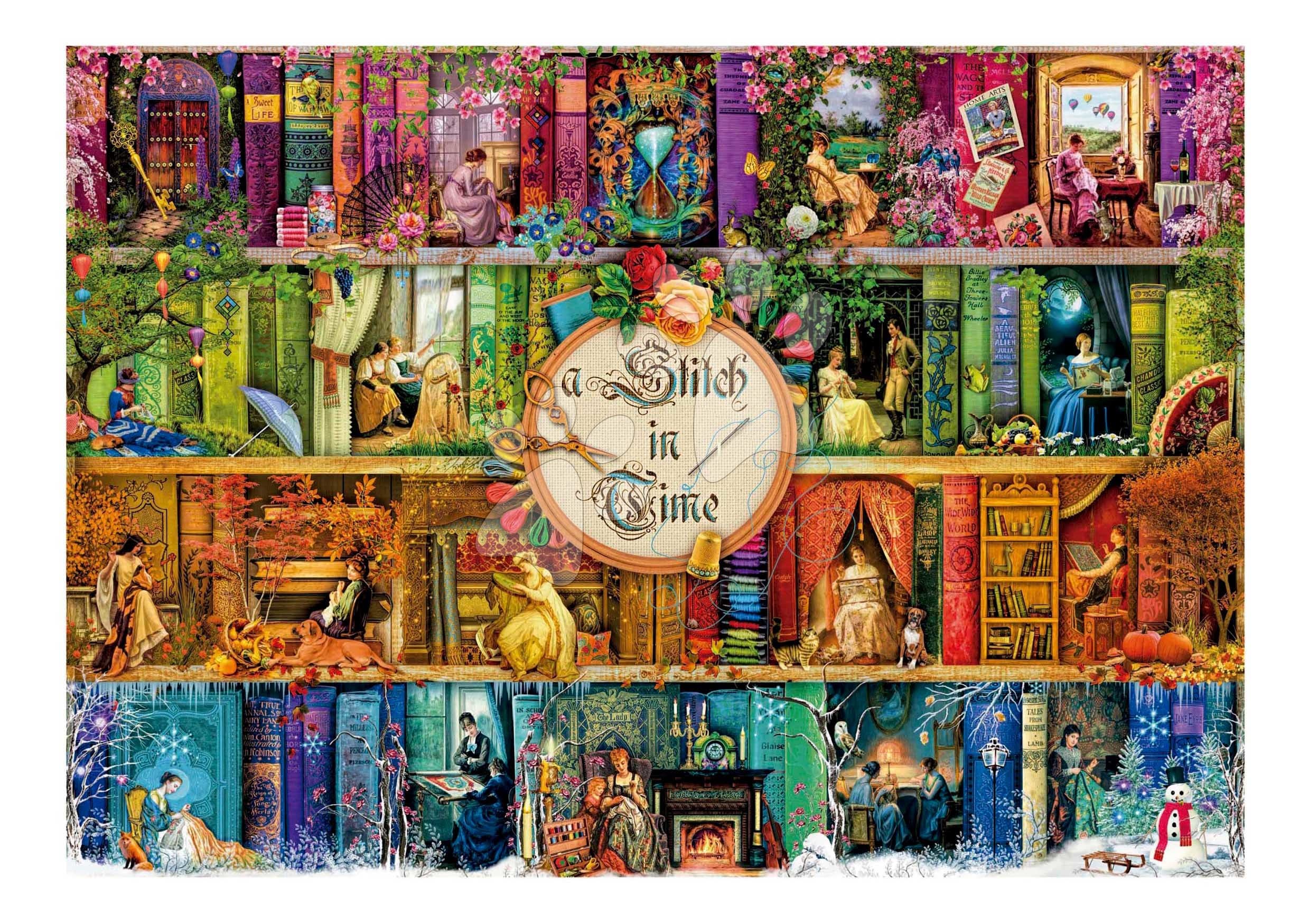 Puzzle A Stitch in Time Educa 3000 dielov 1