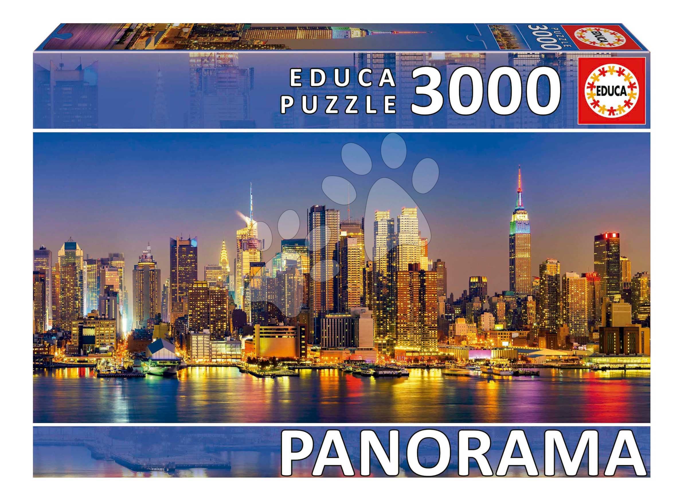 Puzzle New York Skyline Panorama Educa 3000 dielov 1
