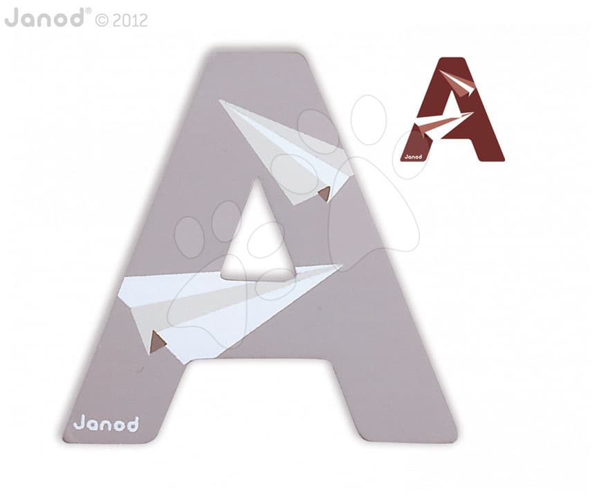 Janod drevené písmeno A ABCDeco 04570 1