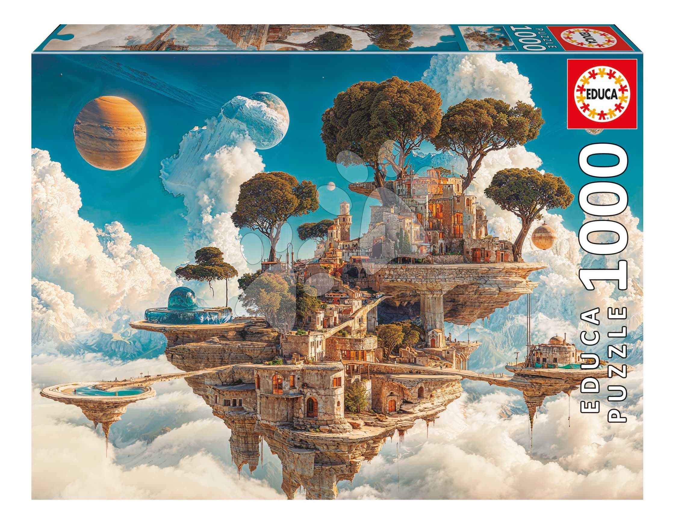 Puzzle Kingdom of Clouds Educa 1000 dielov a Fix lepidlo 1