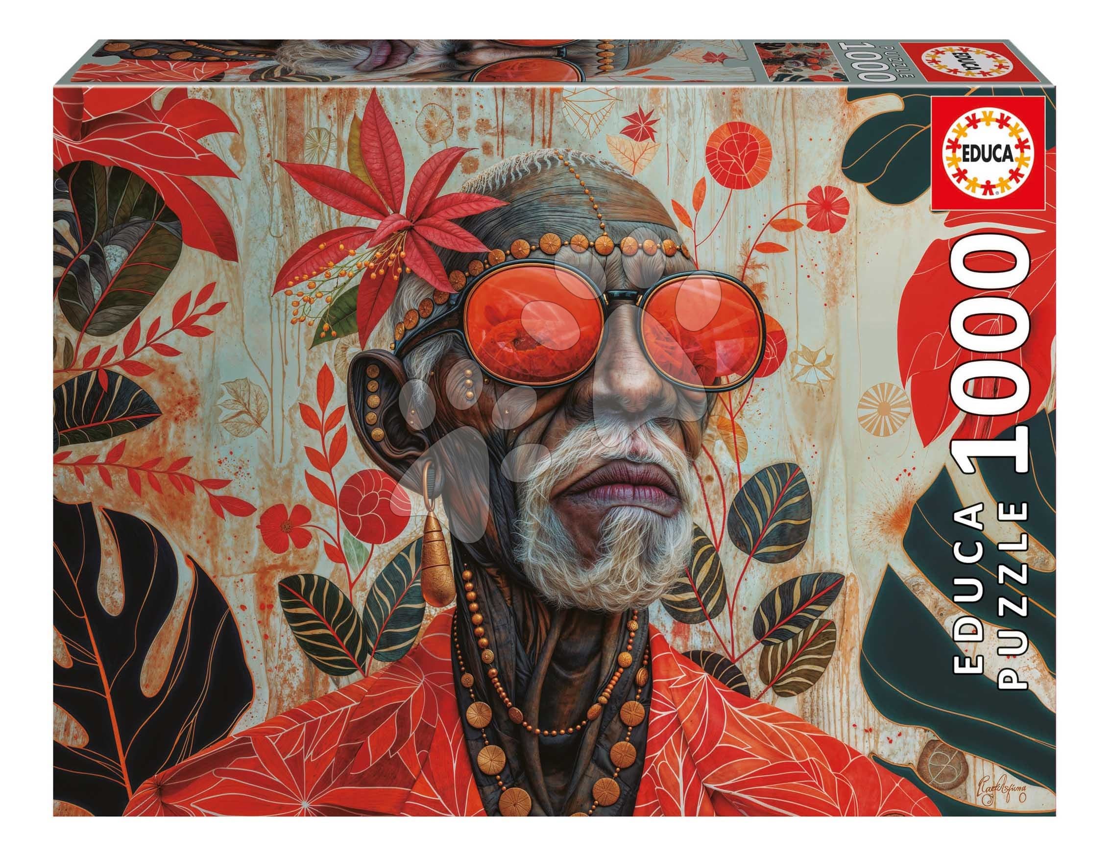 Puzzle Guardian of the Tropics Educa 1000 dielov a Fix lepidlo
