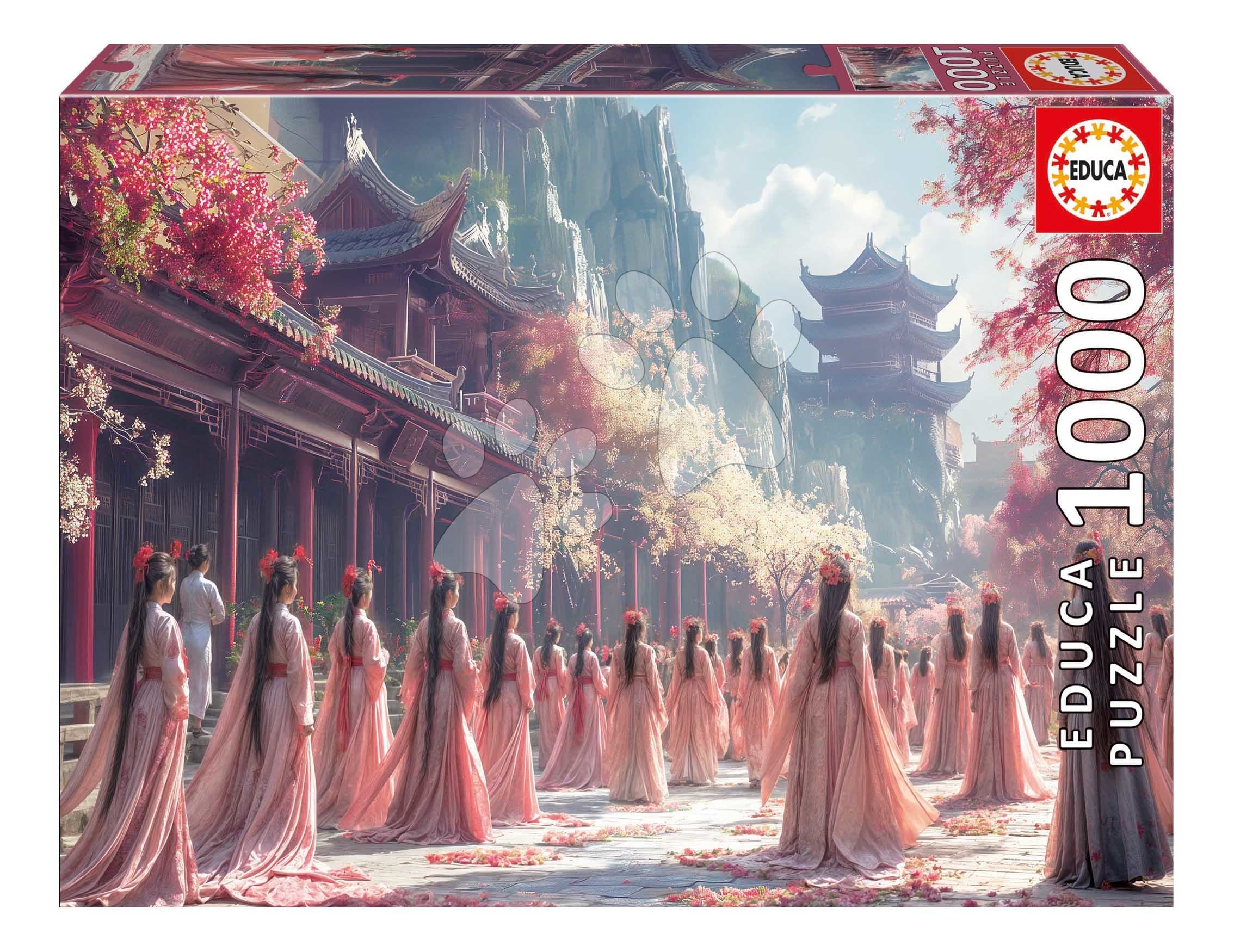 Puzzle The Geishas Educa 1000 dielov a Fix lepidlo 1