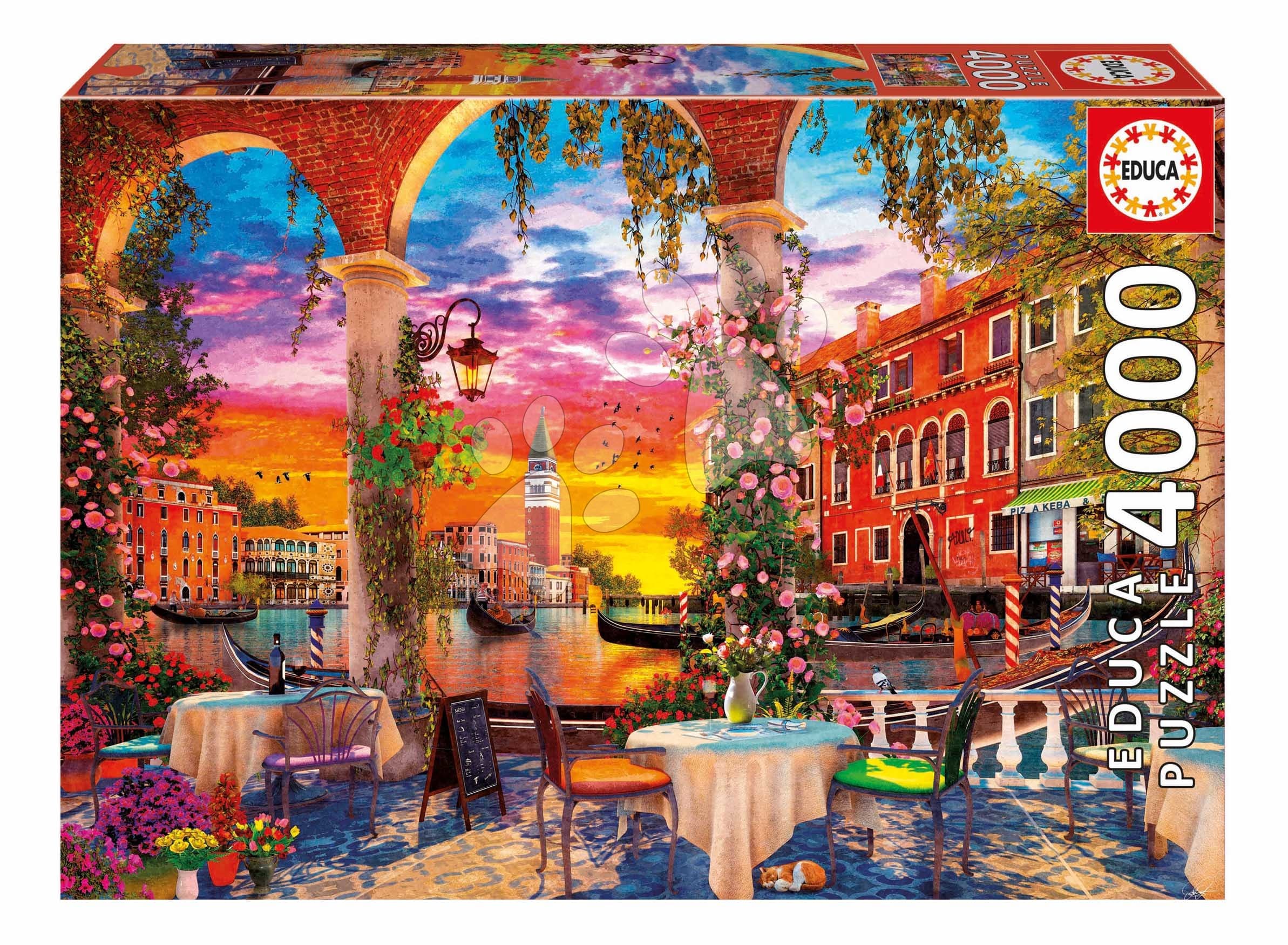 Puzzle Venice Educa 4000 dielov