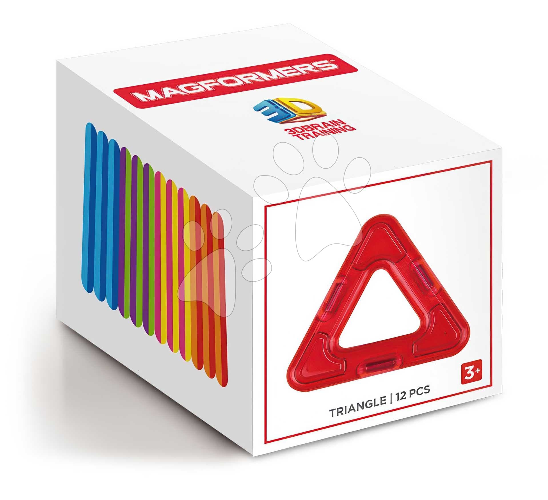 Rozšírenie k magnetickej stavebnici Trojuholník Triangle Set Magformers 12 dielov 1