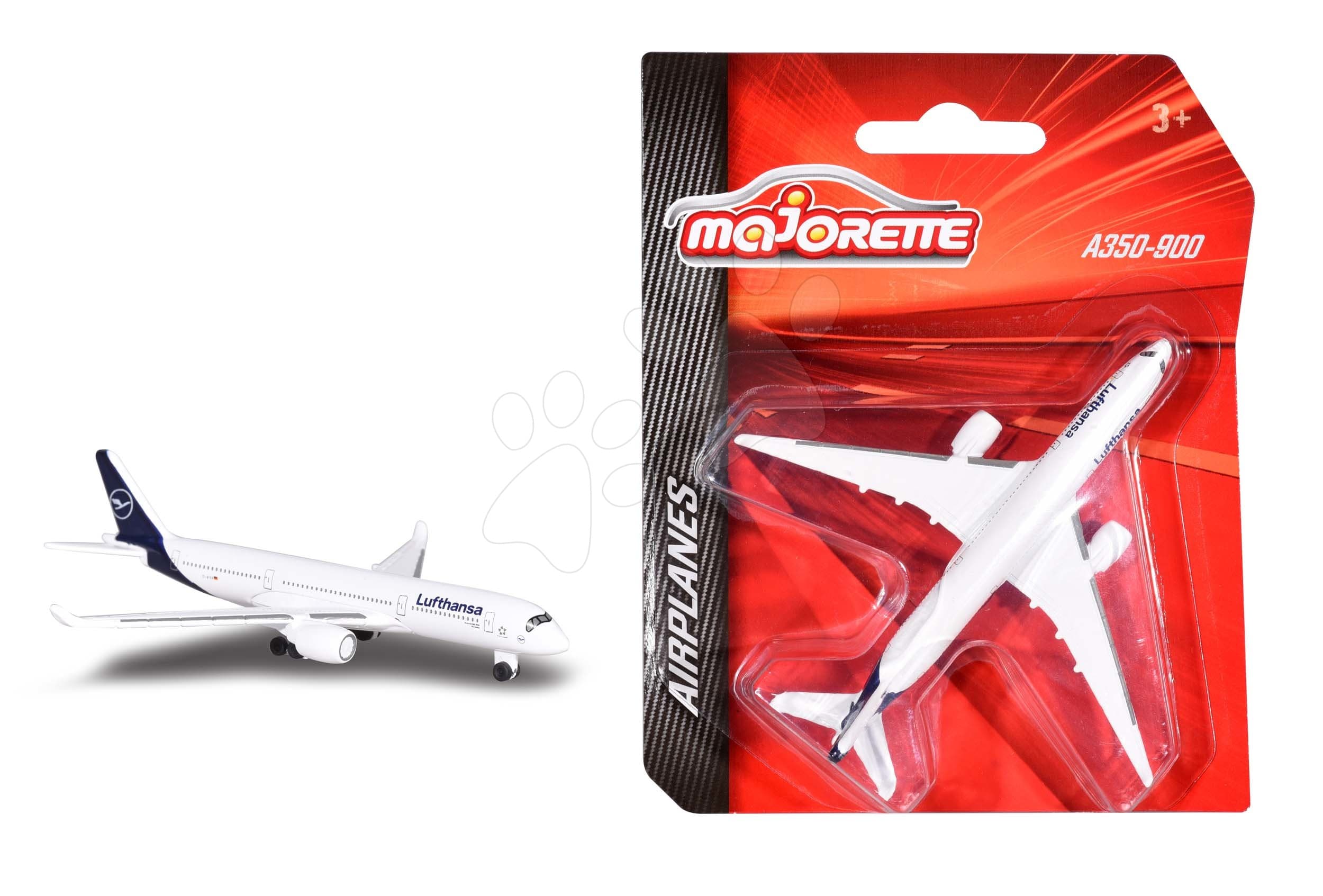 Lietadlo Airplane Majorette 13 cm dĺžka rôzne druhy 1