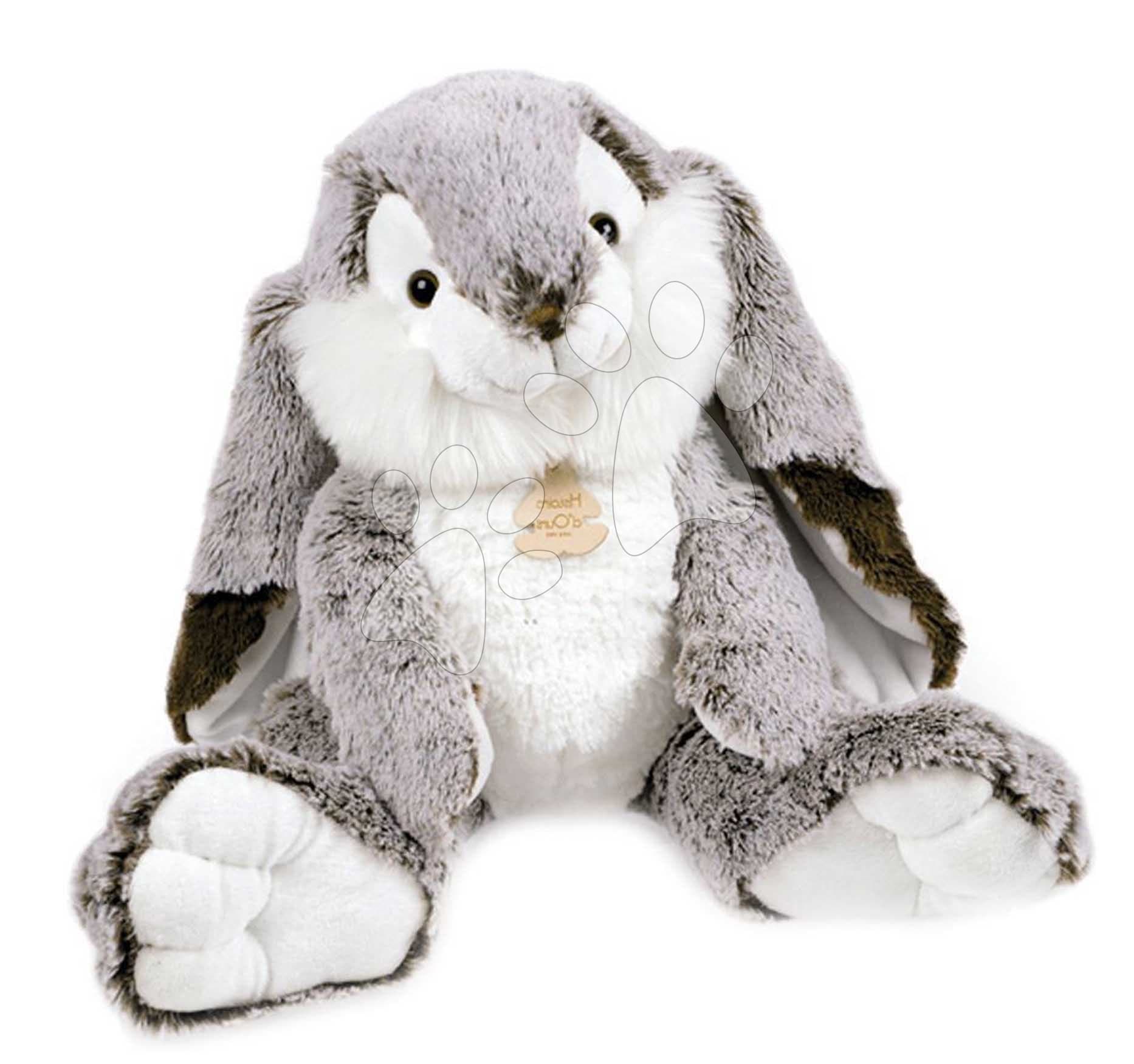 Plyšový zajačik Bunny Marius Histoire d’ Ours v darčekovom balení sivý 40 cm od 0 mes 1