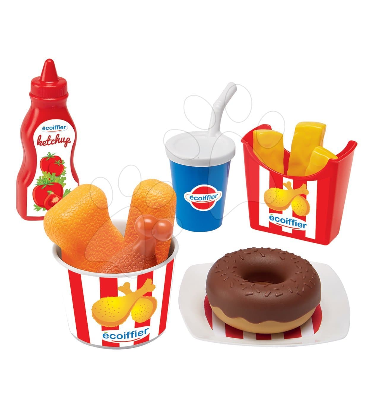 Nuggets a donuts v kufríku 100 % Chef Écoiffier s doplnkami od 18 mes 1