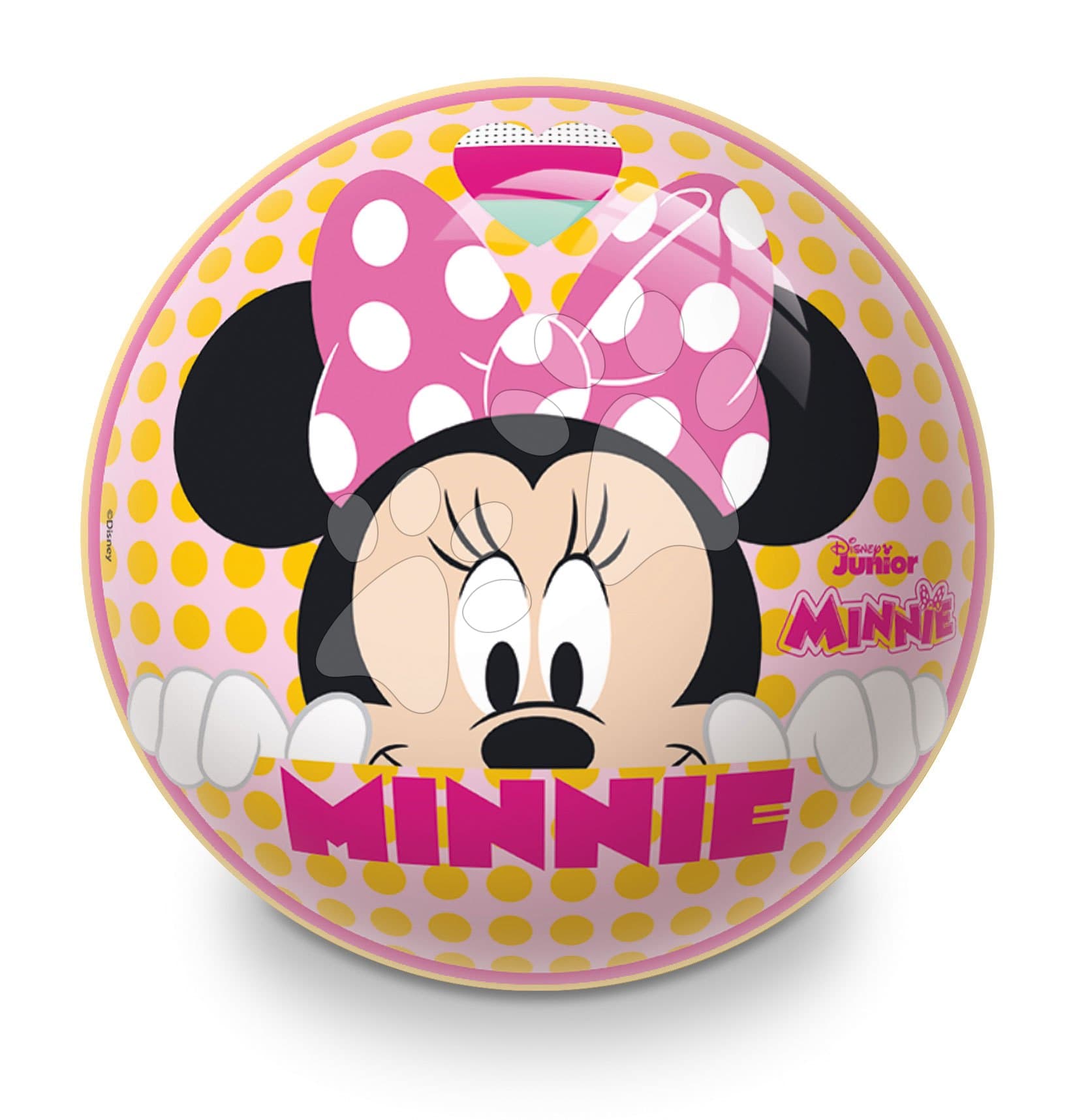 Mondo gumová lopta Minnie 6983 ružová