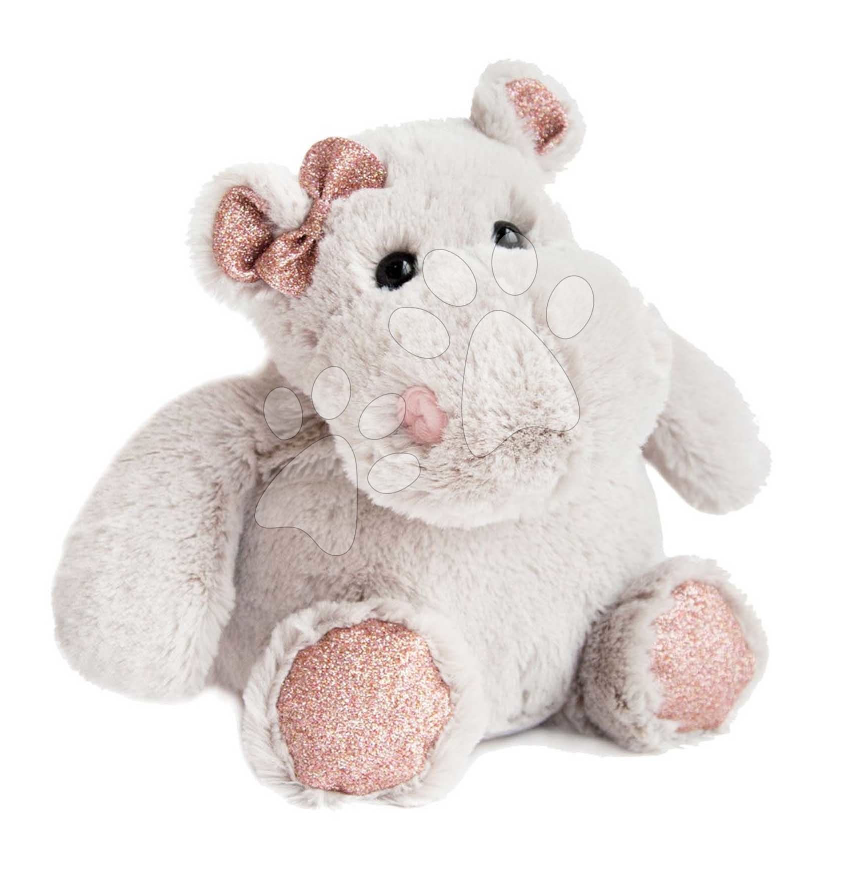 Plyšový hrošík Hippo Girl Histoire d’ Ours sivý 25 cm od 0 mes