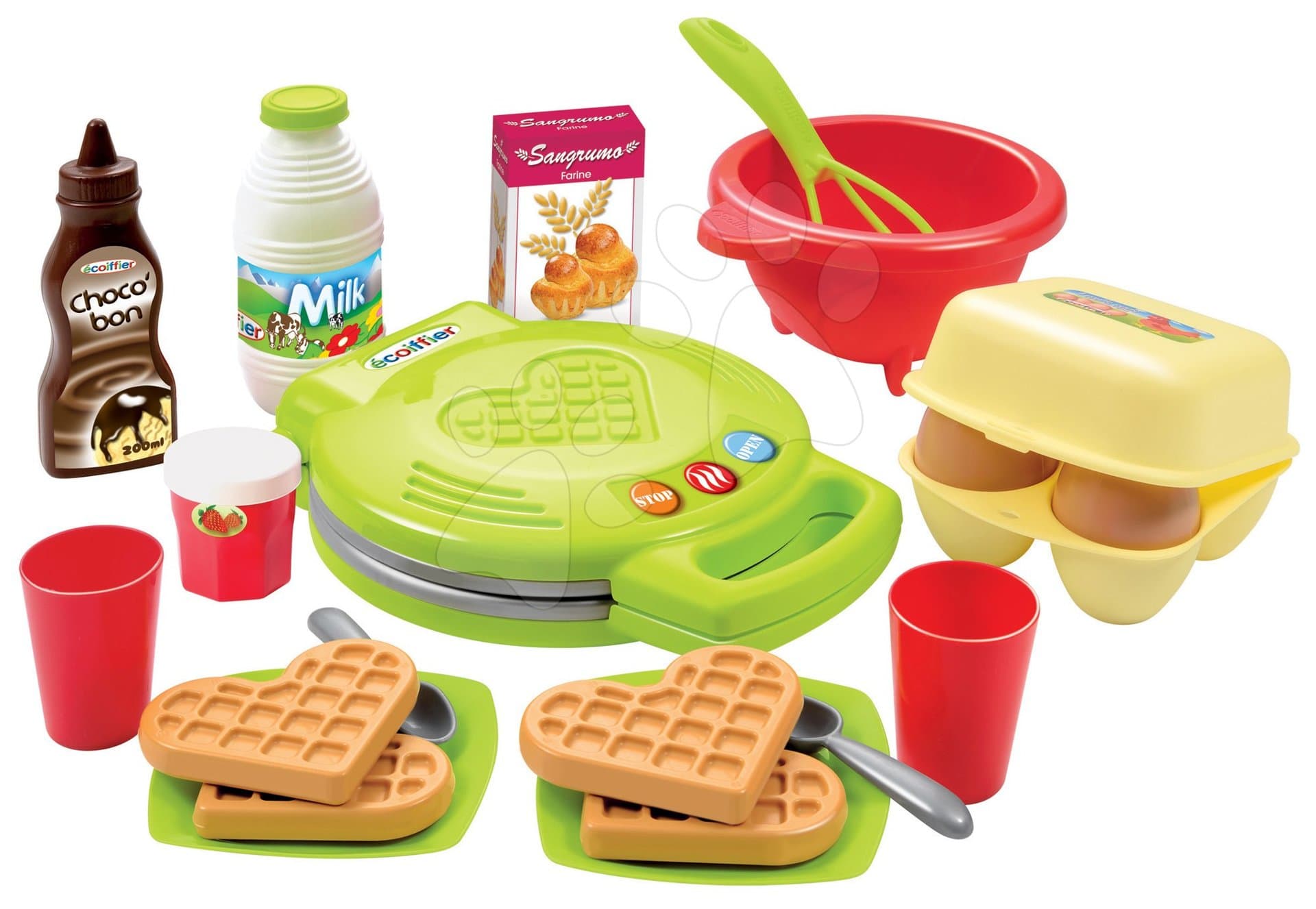 Écoiffier detský vaflovač s doplnkami 100% Chef 2631 1