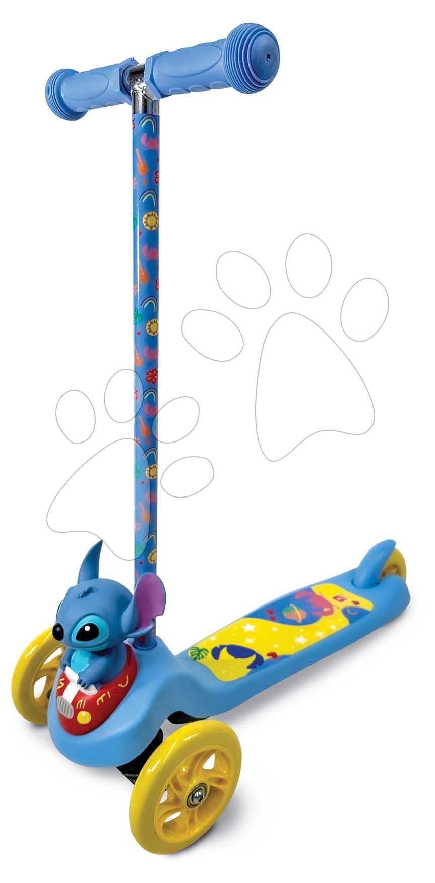 Kolobežka trojkolesová Stitch 3D Scooter Mondo modrá 1