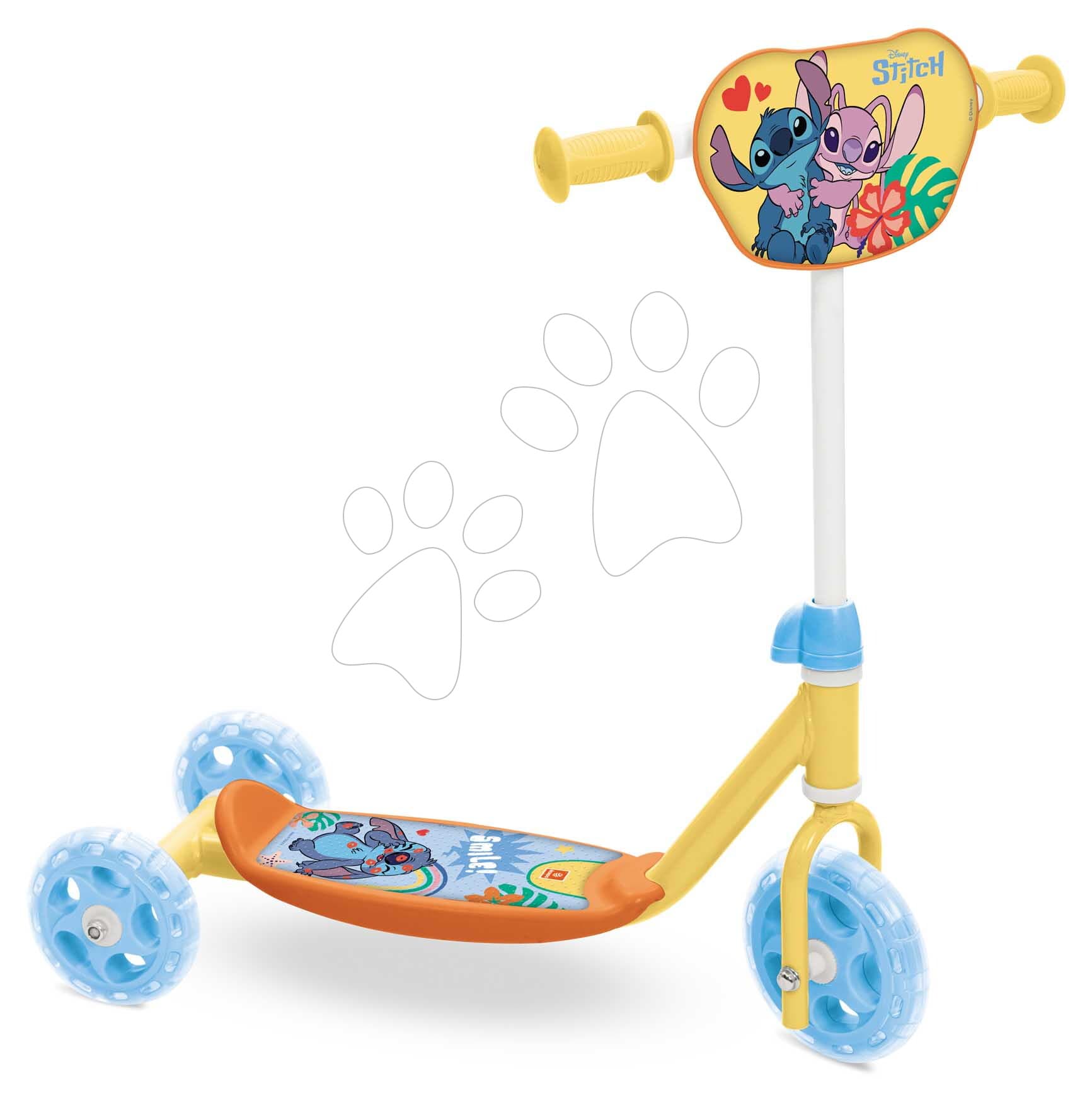 Kolobežka trojkolesová Stitch My First Scooter Mondo s emblémom od 24 mes 1