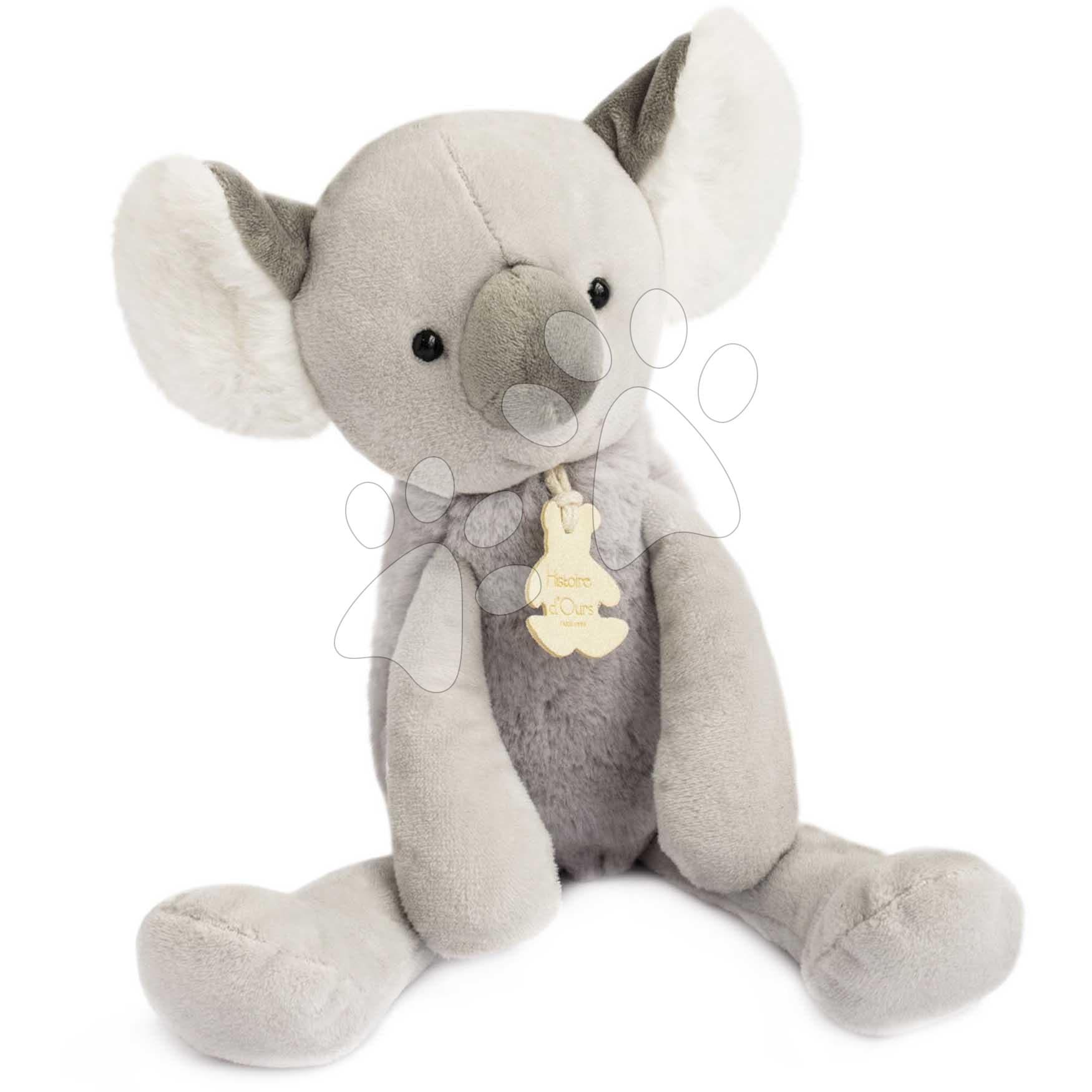 Plyšová koala Sweety Chou Histoire d’ Ours v darčekovom balení sivá 30 cm od 0 mes 1