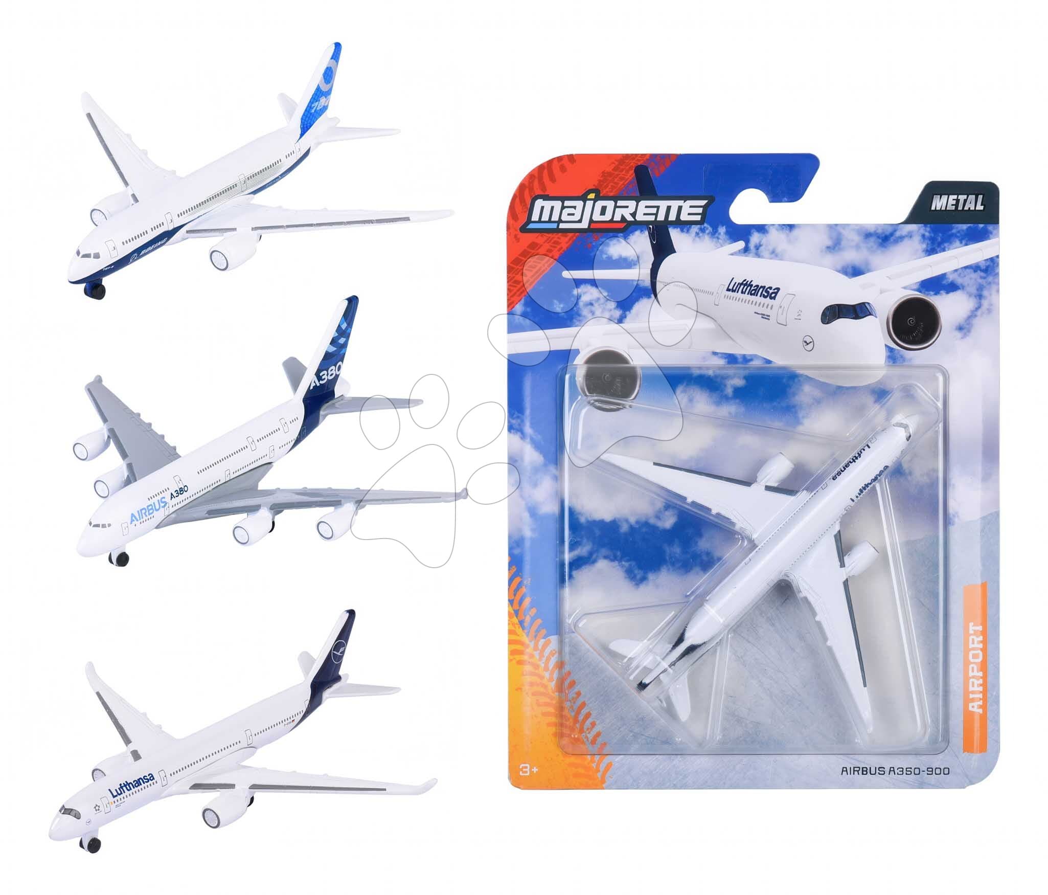 Lietadlo Airplanes Majorette 13 cm dĺžka rôzne druhy 1