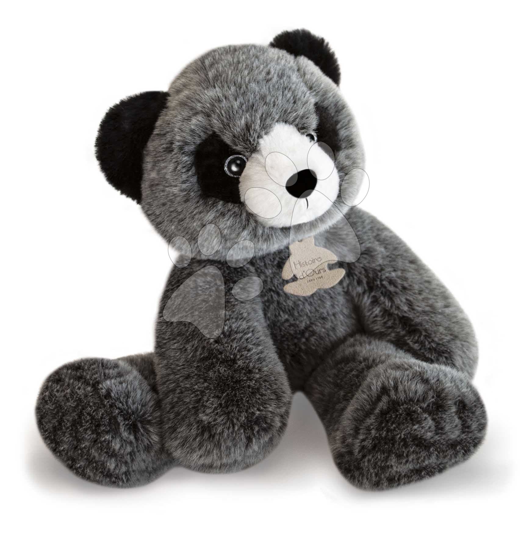 Plyšová panda Sweety Mousse Histoire d’ Ours v darčekovom balení sivá 25 cm od 0 mes 1