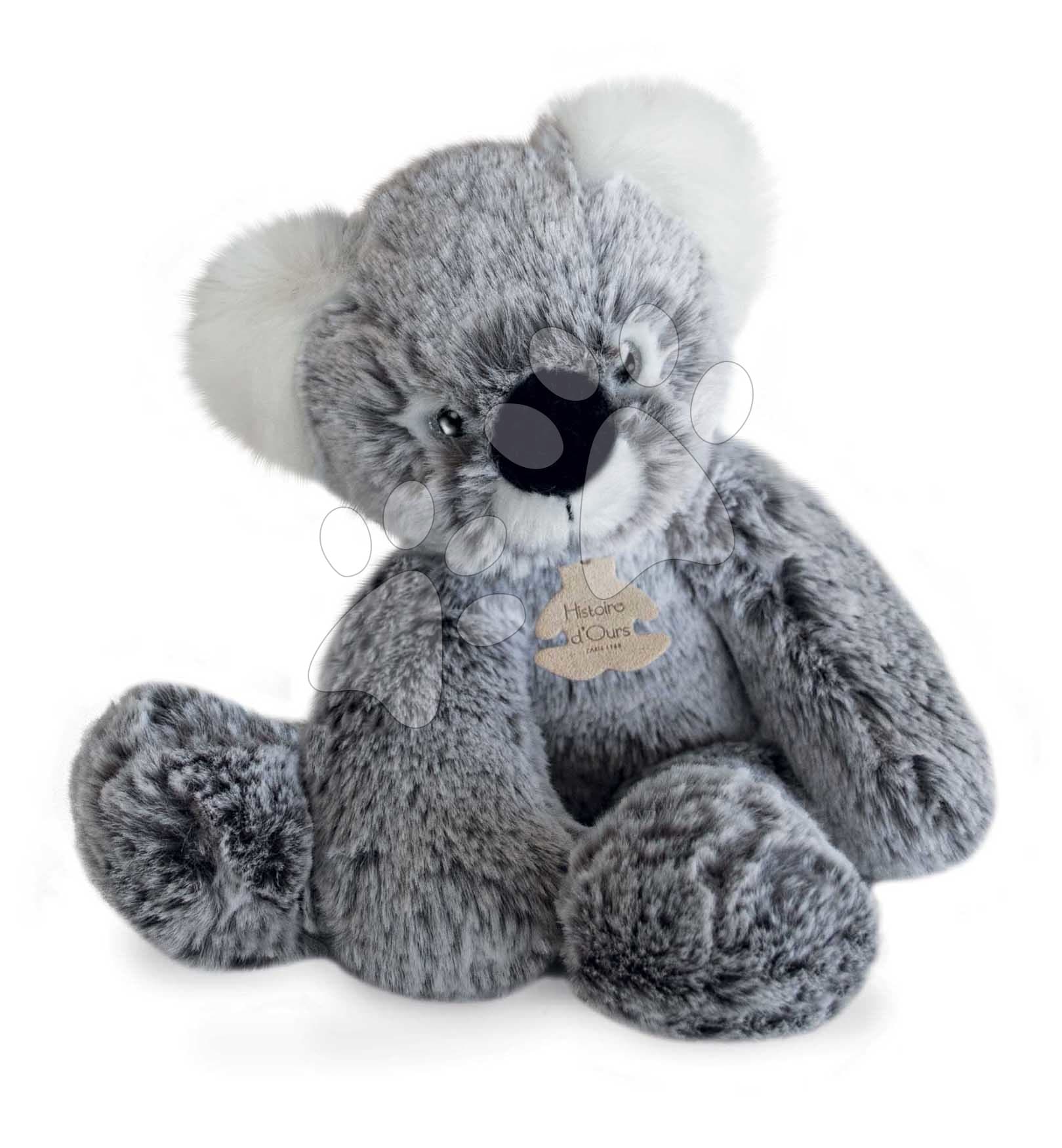 Plyšová koala Sweety Mousse Histoire d’ Ours v darčekovom balení sivá 25 cm od 0 mes 1
