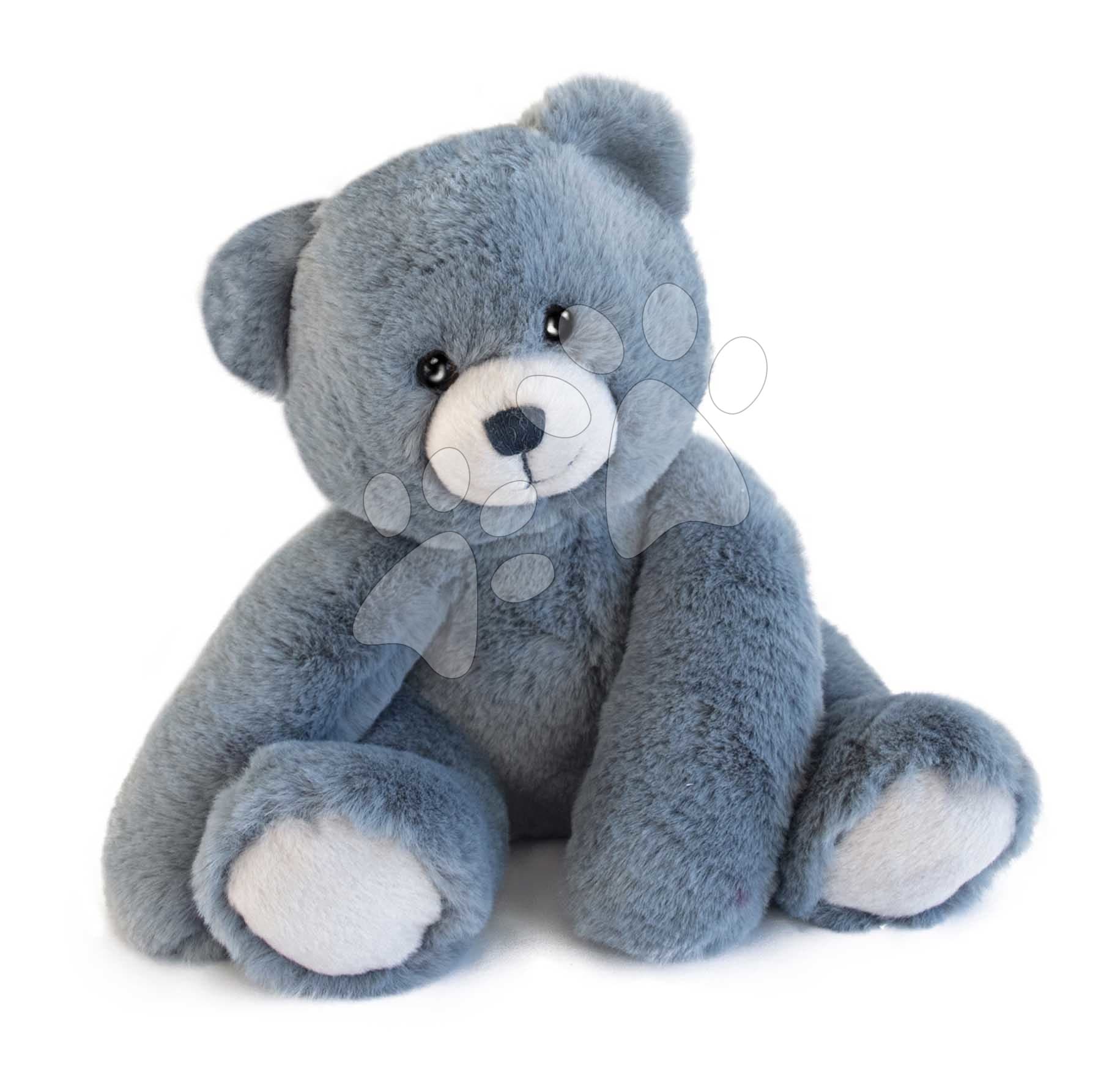 Plyšový medvedík Ours Oscar Blue Jean Histoire d’ Ours v darčekovom balení modrý 25 cm od 0 mes 1