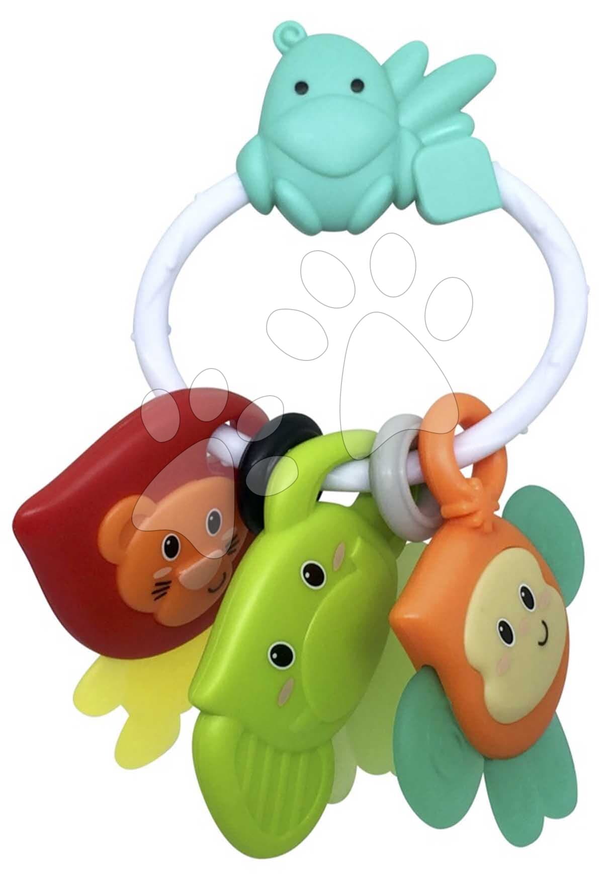 Hrkálka s hryzátkom Safari Teething Pals Infantino od 0 mes 1