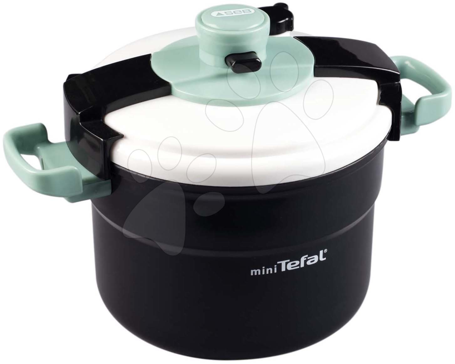 Tlakový hrniec Tefal Clipso Pressure Cooker Smoby s otváracím systémom šedo-olivový 1