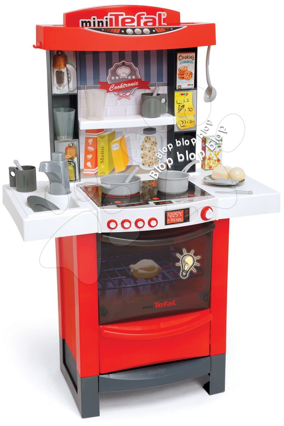 Detská kuchynka Cook´tronic Tefal elektronická 311501 červená 1