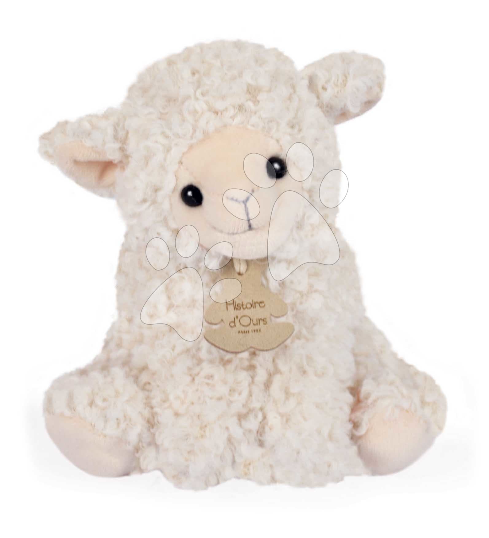 Plyšová ovečka Lamb Vintage À la Campagne Histoire d’ Ours v darčekovom balení béžová 20 cm od 0 mes 1