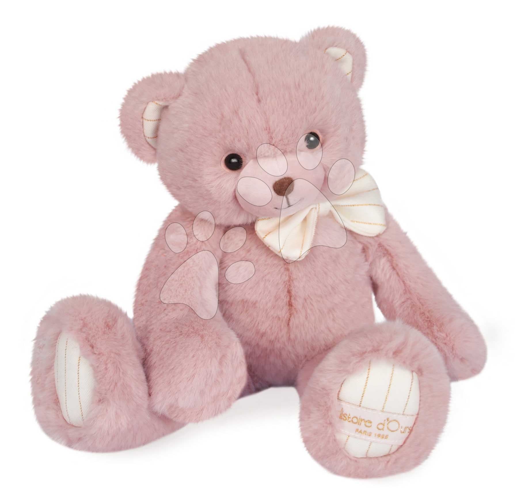 Plyšový medvedík Bear Pink Les Preppy Chics Histoire d’ Ours v darčekovom balení ružový 30 cm od 0 mes
