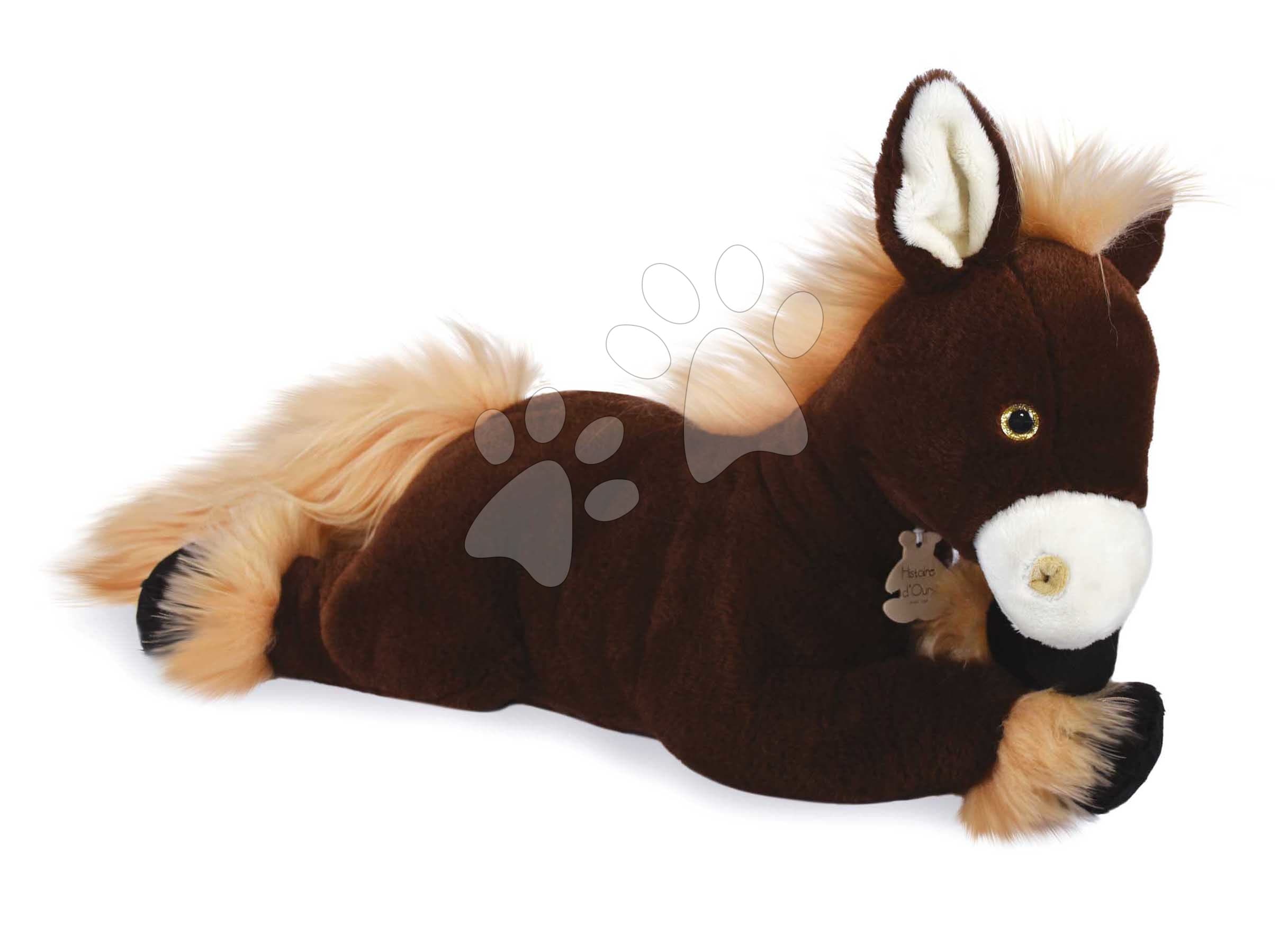 Plyšový koník Horse Brown À la Campagne Histoire d’ Ours hnedý 50 cm od 0 mes