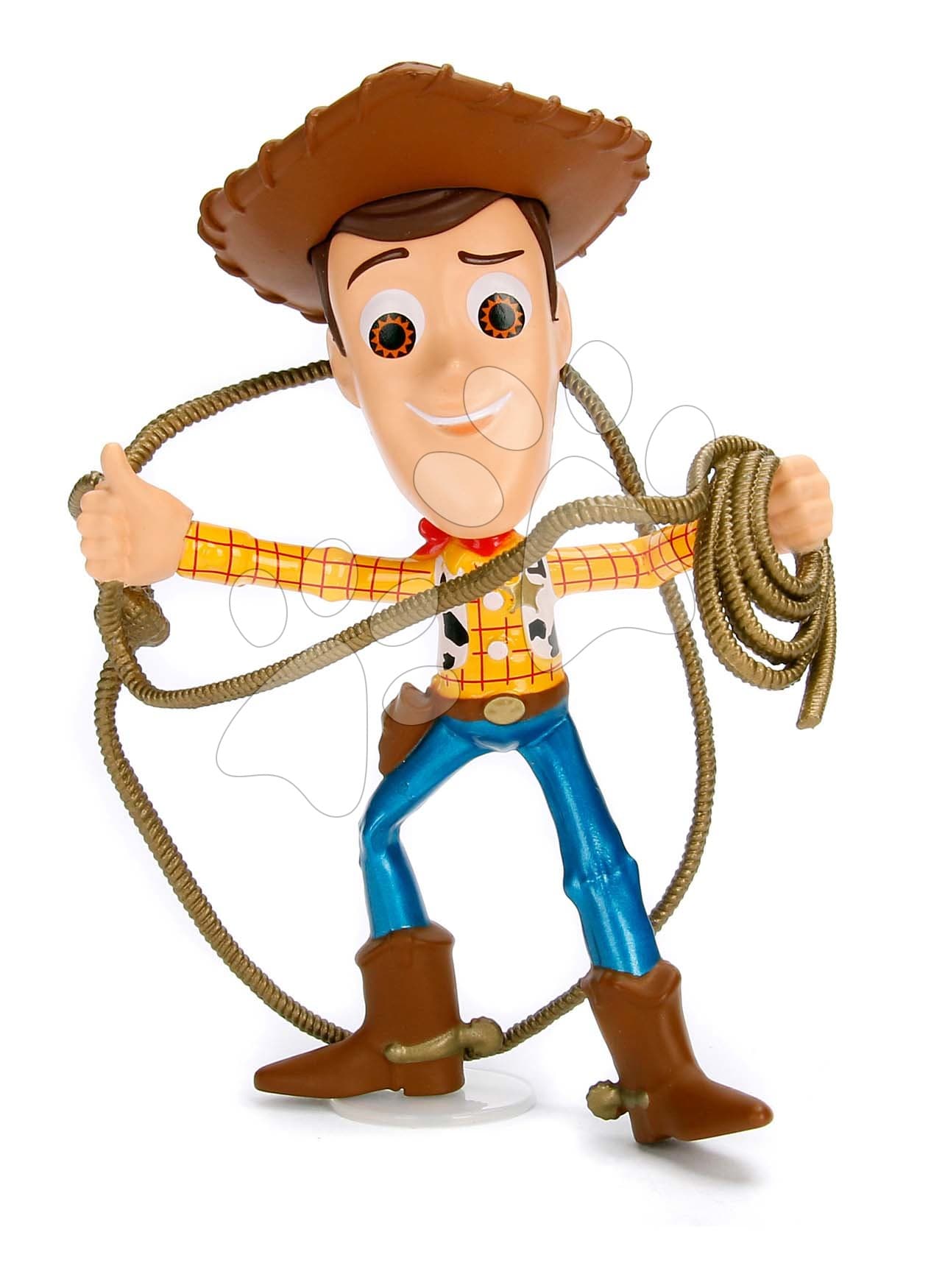 Figúrka zberateľská Woody Pixar Jada kovová výška 10 cm 1