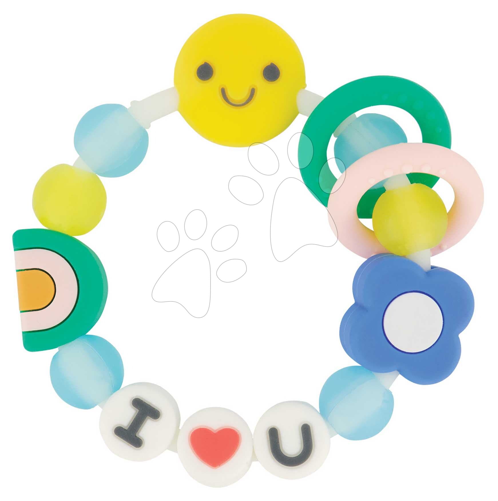 Silikónové hryzátko Friendship Teether Silicone Infantino od 0 mes 1
