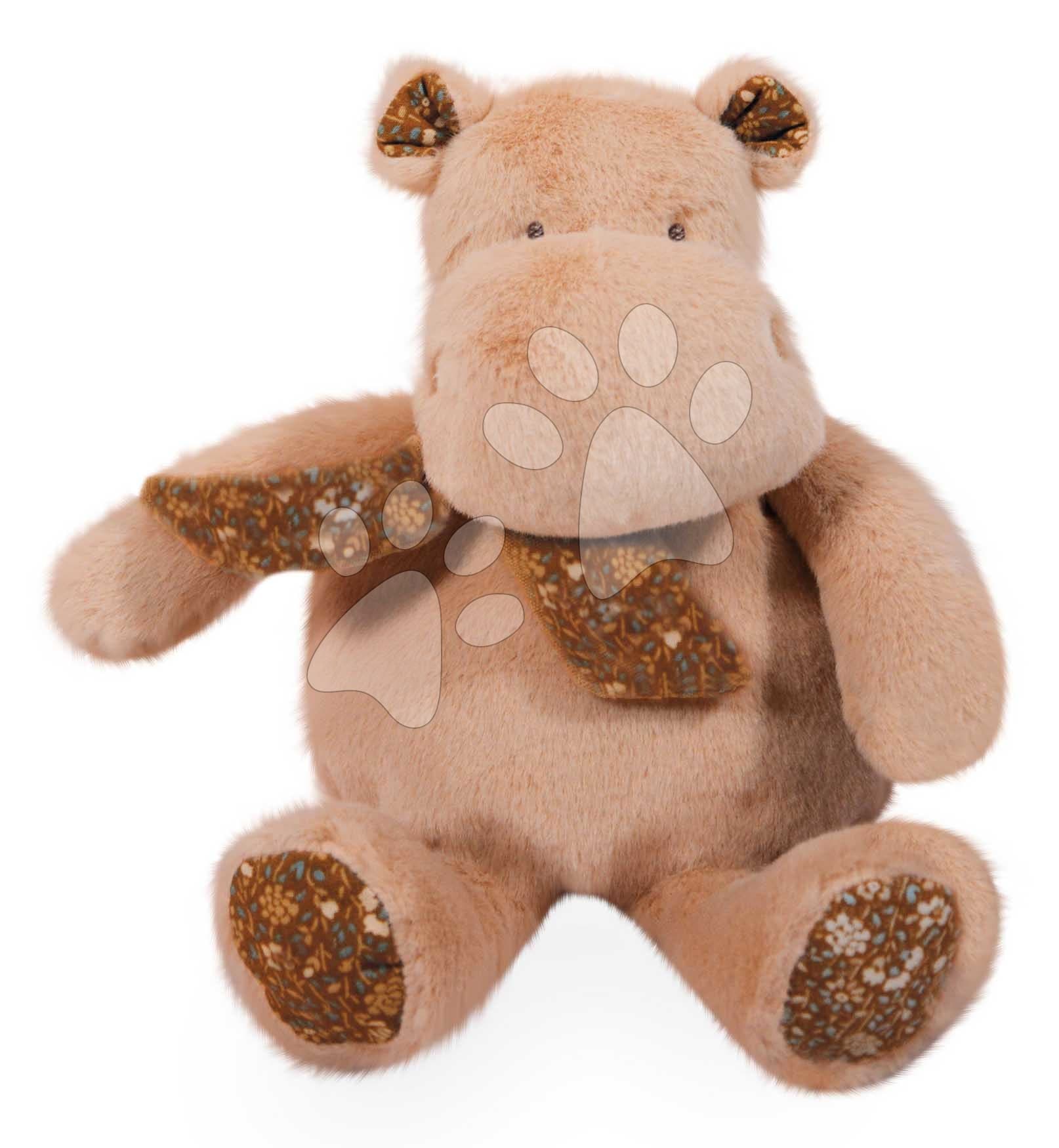 Plyšový hrošík so šatkou Hippo Bandana Beige Histoire d’ Ours béžový 22 cm od 0 mes