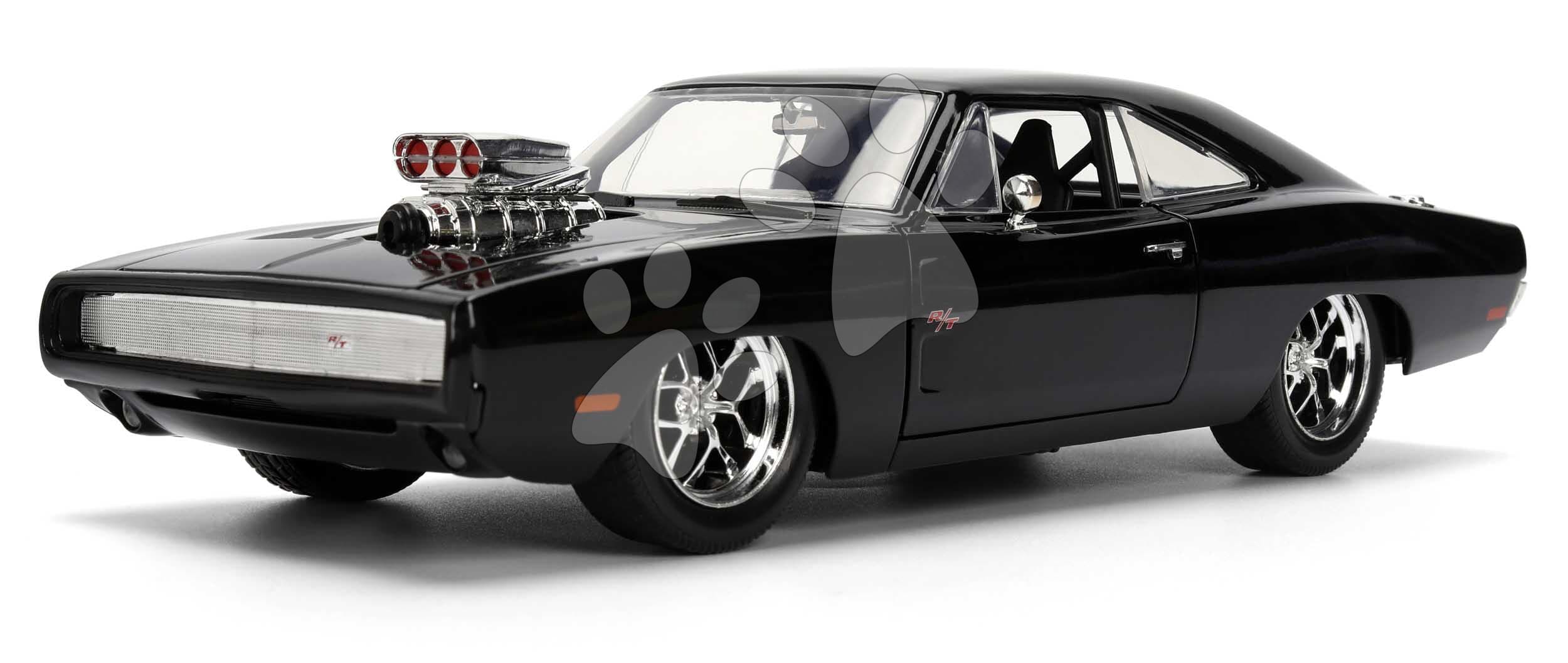 Autíčko Dodge Charger Fast & Furious Jada kovové s otvárateľnými dverami dĺžka 13,5 cm 1:32