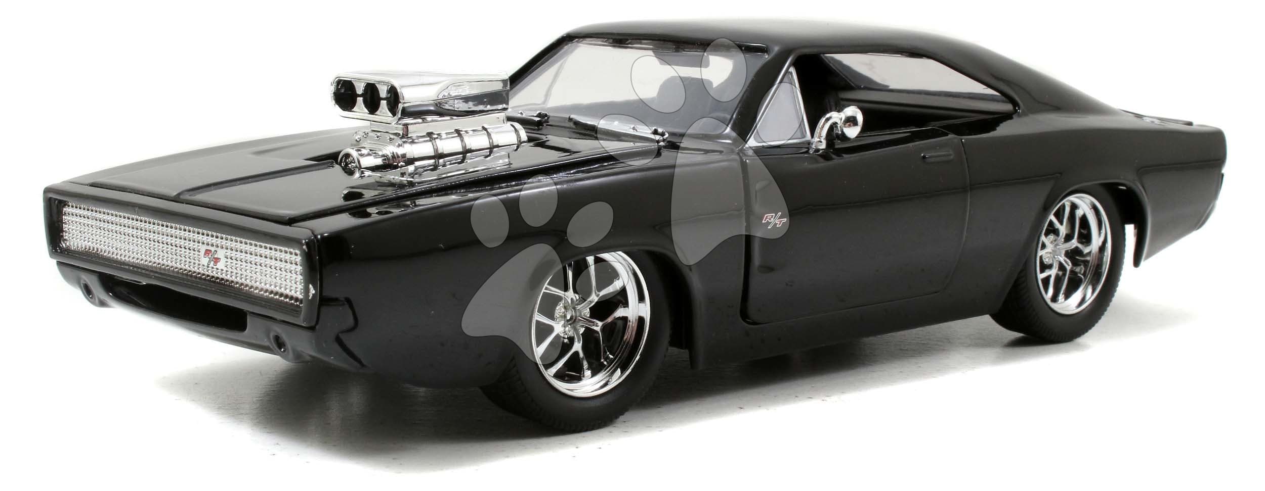 Autíčko Dodge Charger 1970 Fast & Furious Jada kovové s otvárateľnými časťami dĺžka 21 cm 1:24 1