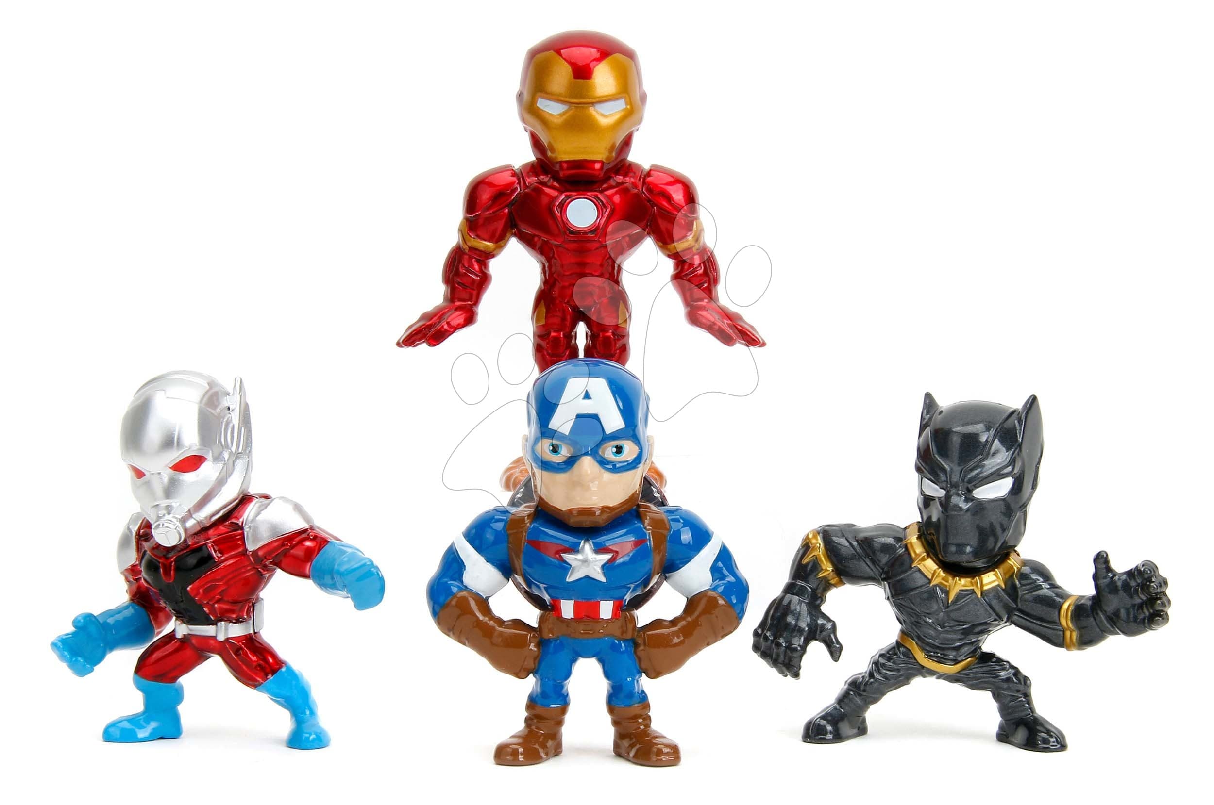 Figúrky zberateľské Avengers Marvel Figures 4-Pack Jada kovové 4 druhy výška 6 cm 1
