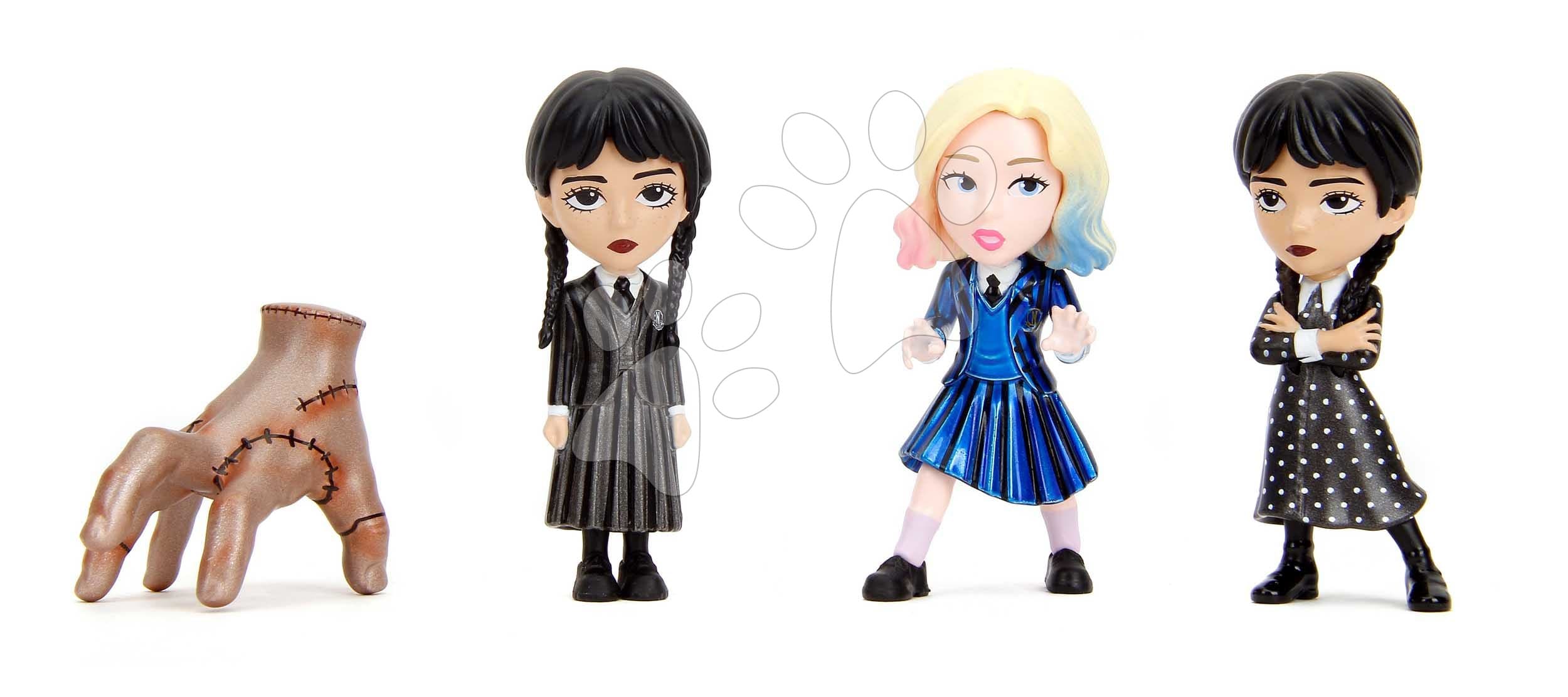 Figúrka zberateľská Wednesday Figure Single Pack Jada kovová 4 rôzne druhy 6 cm výška 1