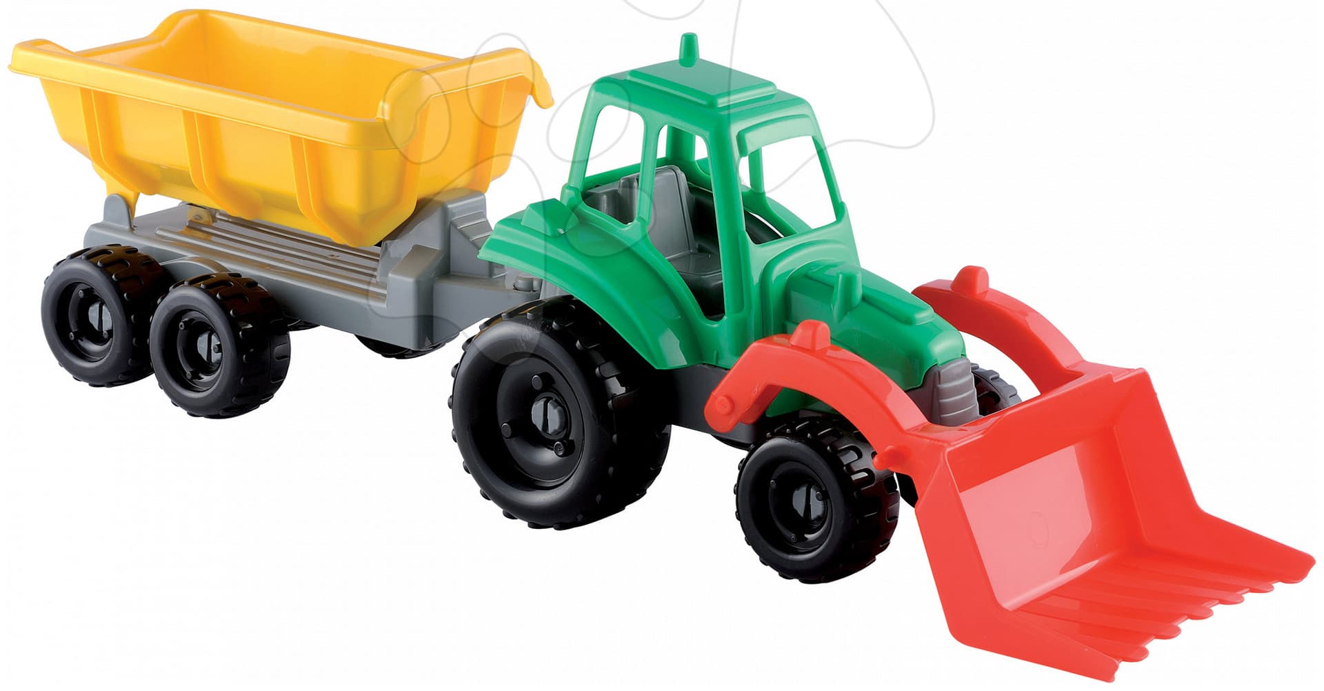 Écoiffier veľký traktor pre deti s vlečkou 327 1