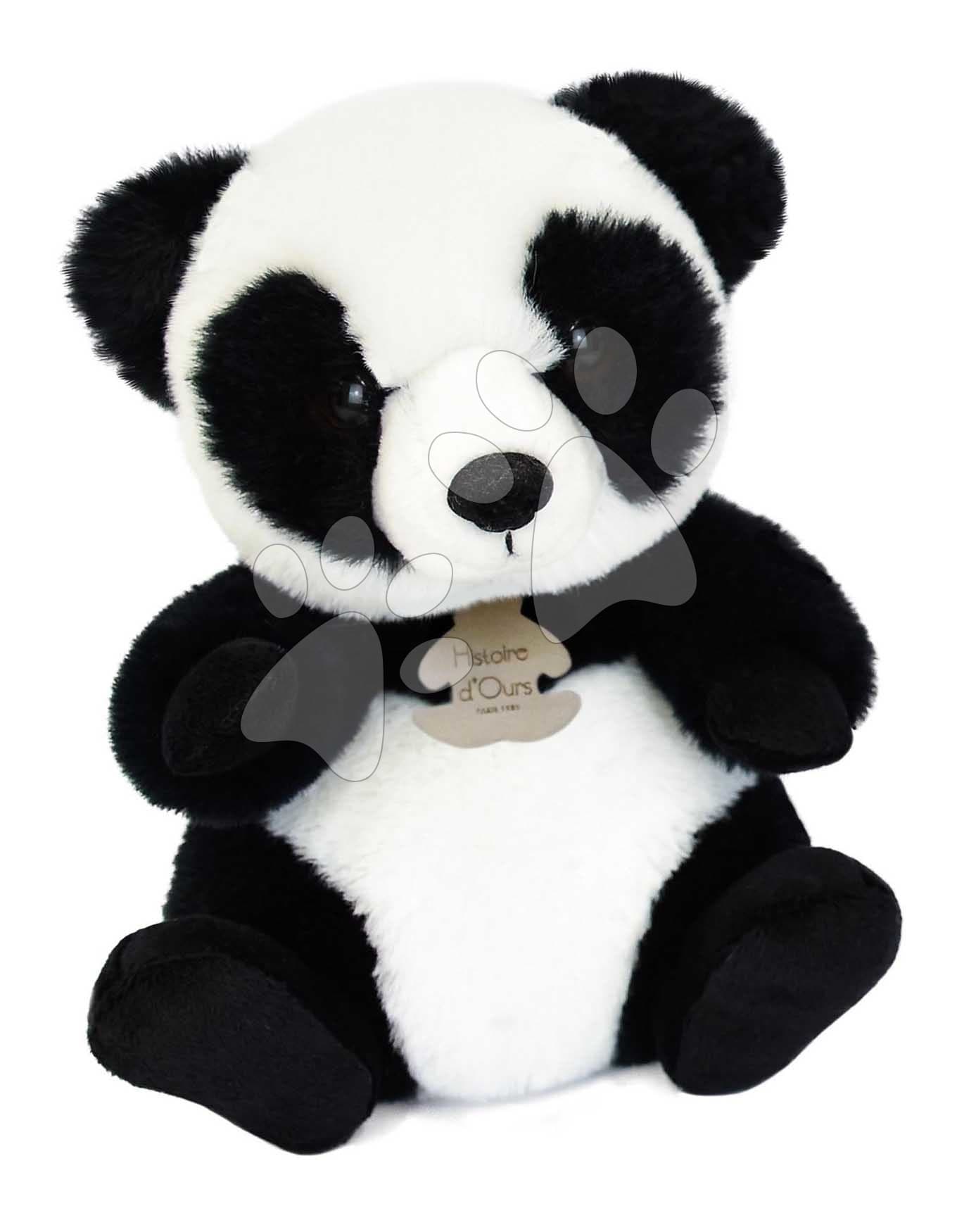 Plyšová panda The Little Companions Histoire d’ Ours čierno-biela 20 cm od 0 mes 1