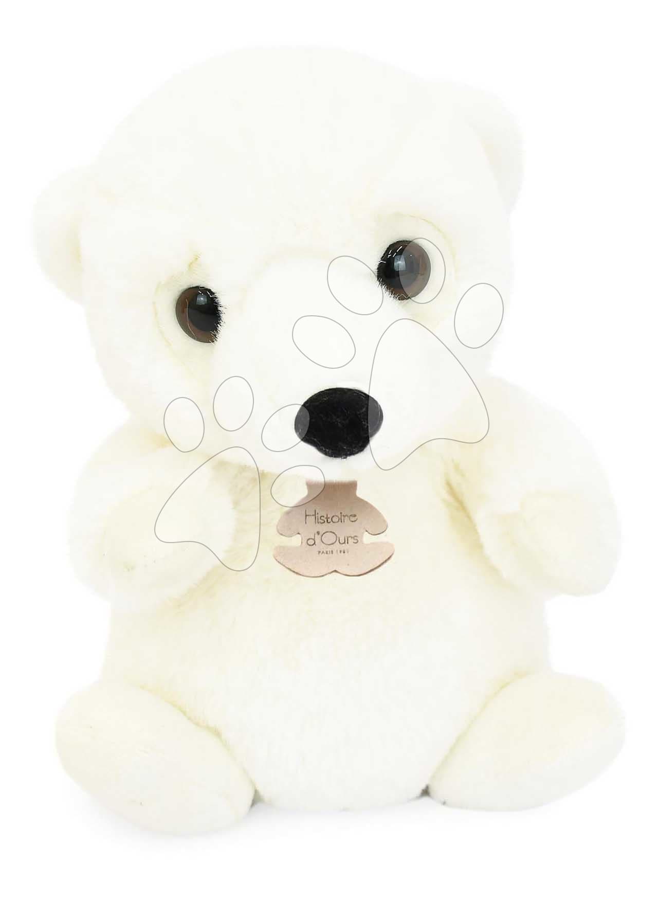 Plyšový medvedík The Little Companions Histoire d’ Ours biely 20 cm od 0 mes 1
