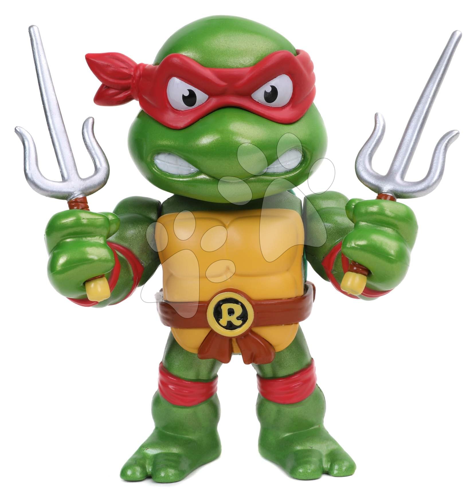 Figúrka zberateľská Turtles Raphael Jada kovová s pohyblivými ramenami výška 10 cm 1