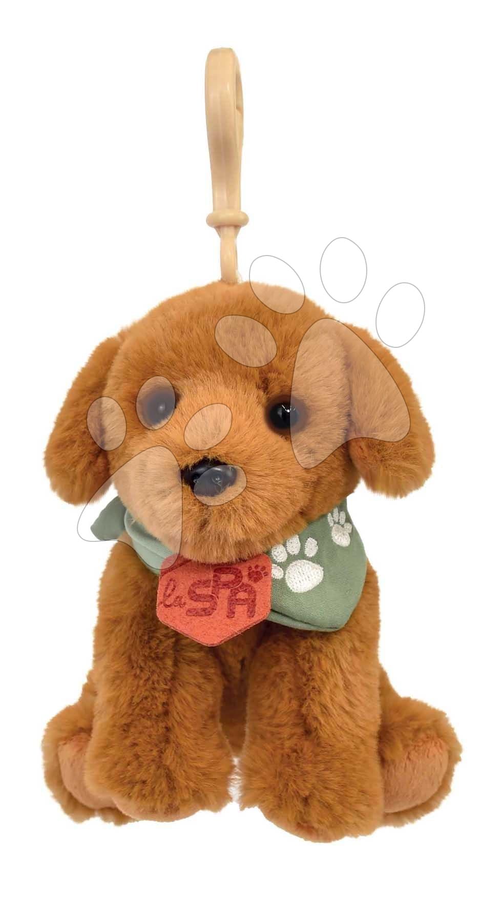 Plyšový psík kľúčenka Welcome Home SPA Collection Histoire d’ Ours hnedý 13 cm od 0 mes 1