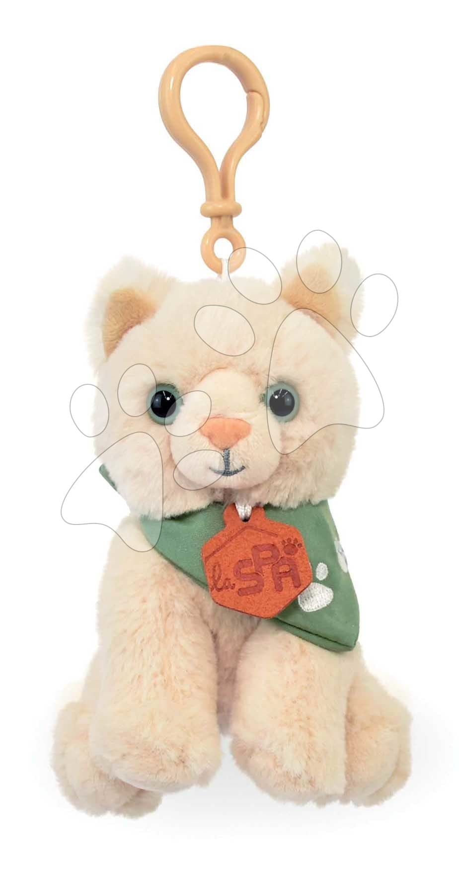Plyšová mačička kľúčenka Welcome Home SPA Collection Histoire d’ Ours béžová 13 cm od 0 mes 1