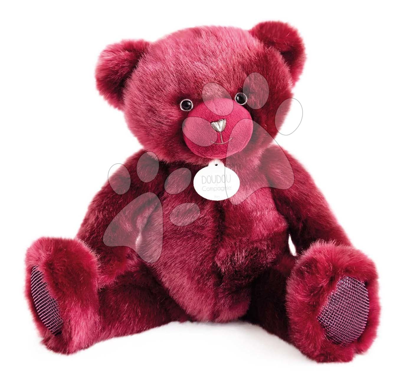 Plyšový medvedík Rose Wood Ours Collection Doudou et Compagnie ružový 37 cm od 0 mes