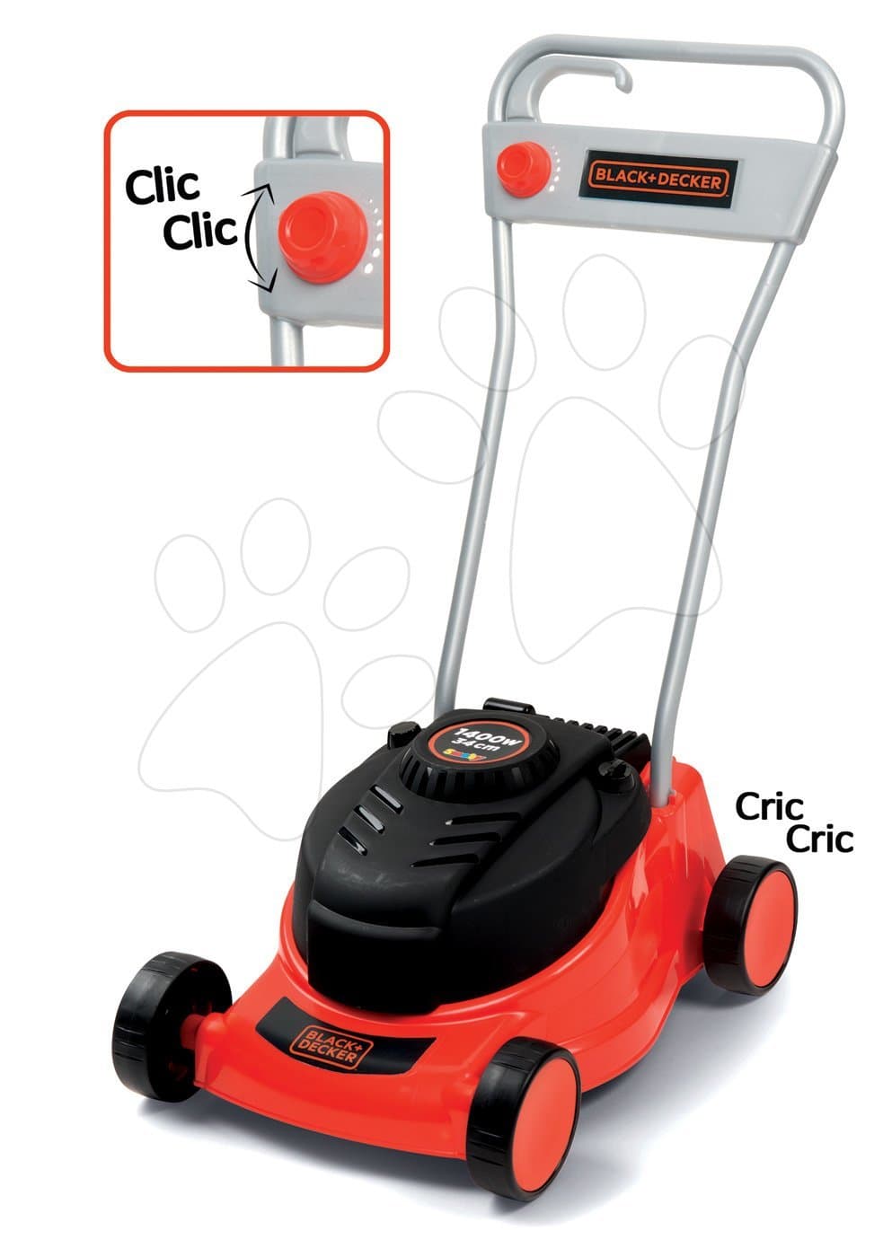 Black&Decker kosačka na trávu Smoby  1
