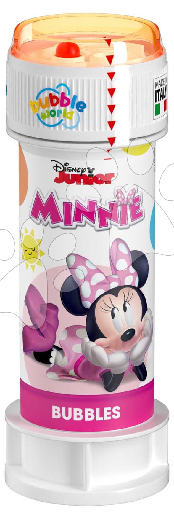 Bublifuk Minnie Disney Junior Bubble World Dulcop hypoalergénny bez niklu a parabénov